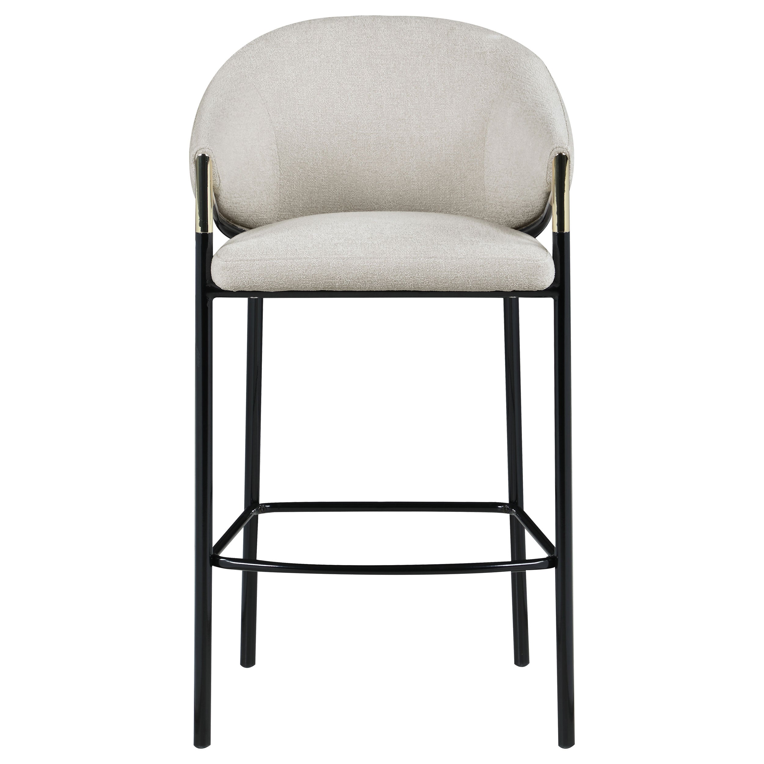 Chadwick Fabric Upholstered Bar Chair Beige (Set of 2)-CoasterEssence