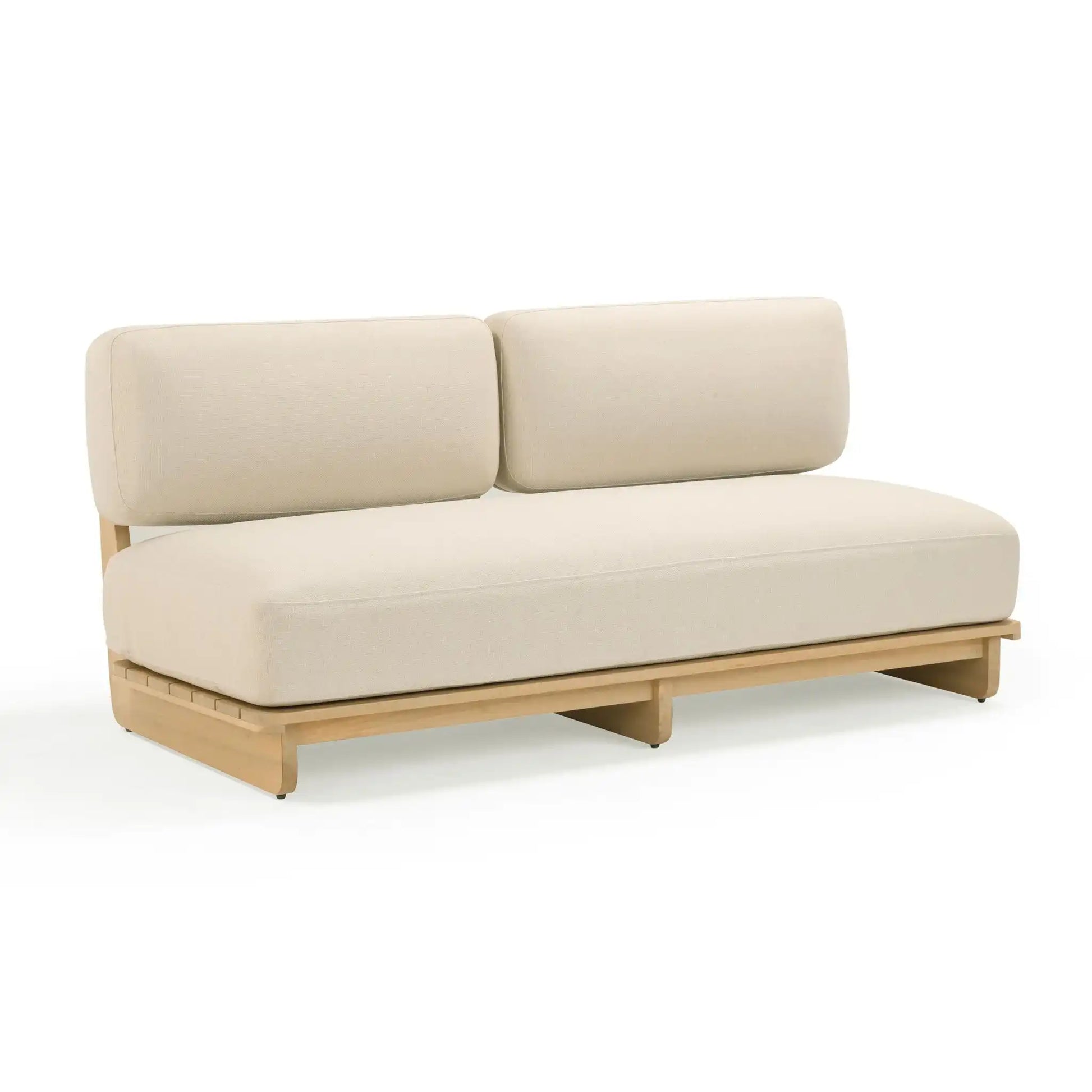 Reavan - Outdoor Lounge Sofa - Cream - Best Buy Furniture