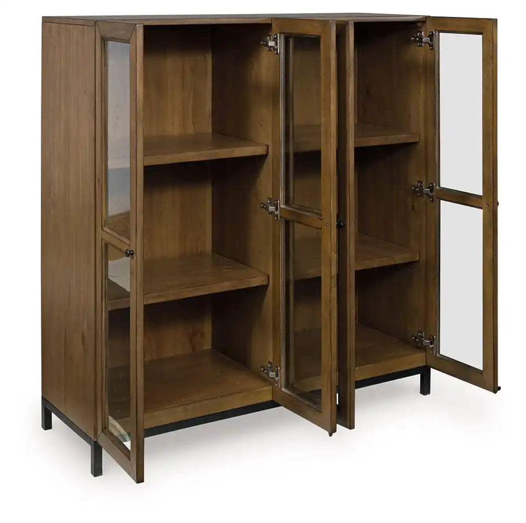 Wrenridge - Accent Cabinet - Gray Brown - Best Buy Furniture