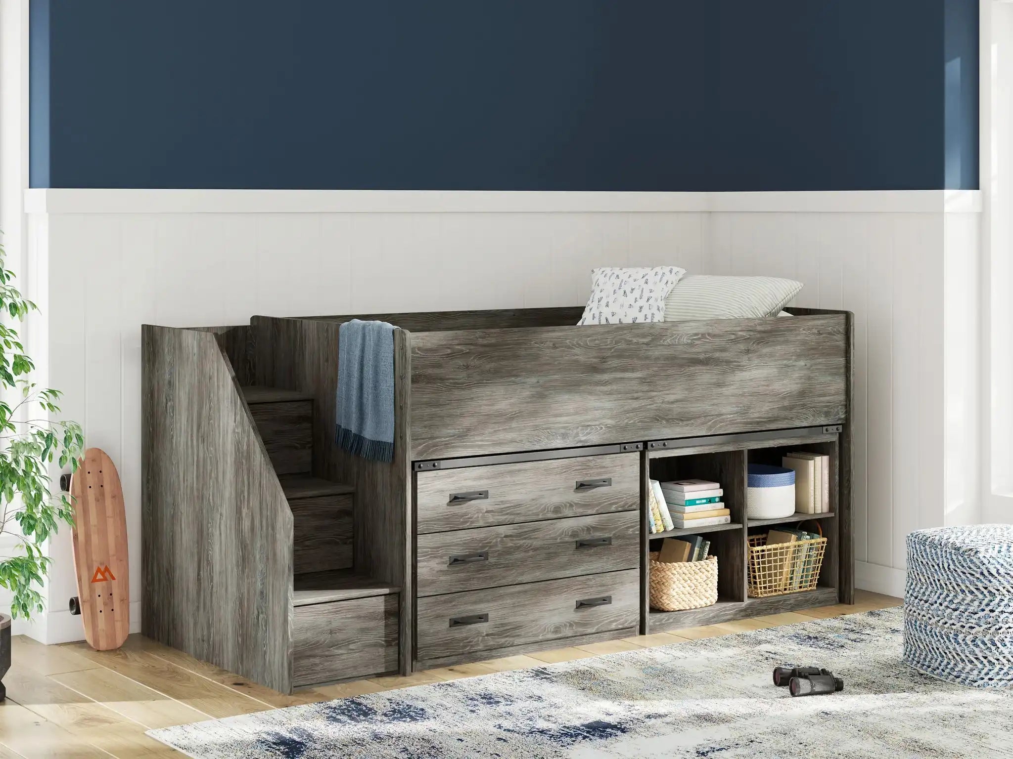 Frandern - Loft Bed - Best Buy Furniture