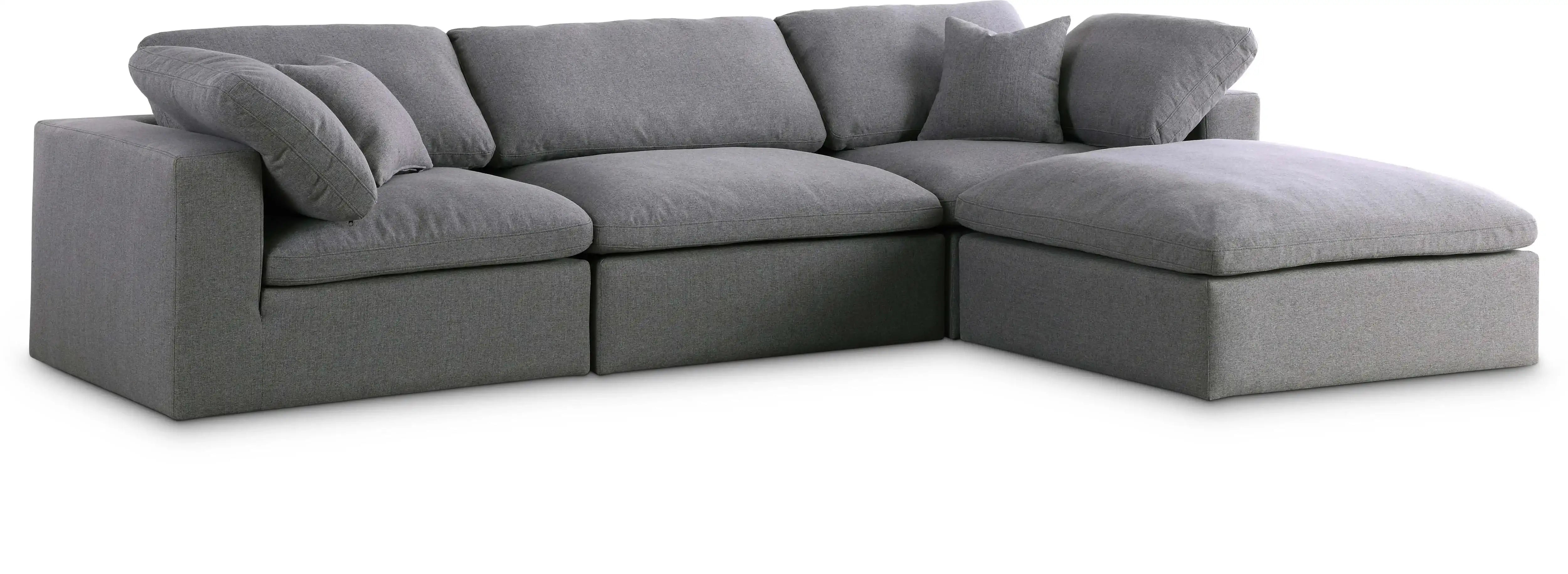 Serene - 4 Piece Modular Sectional - Best Buy Furniture