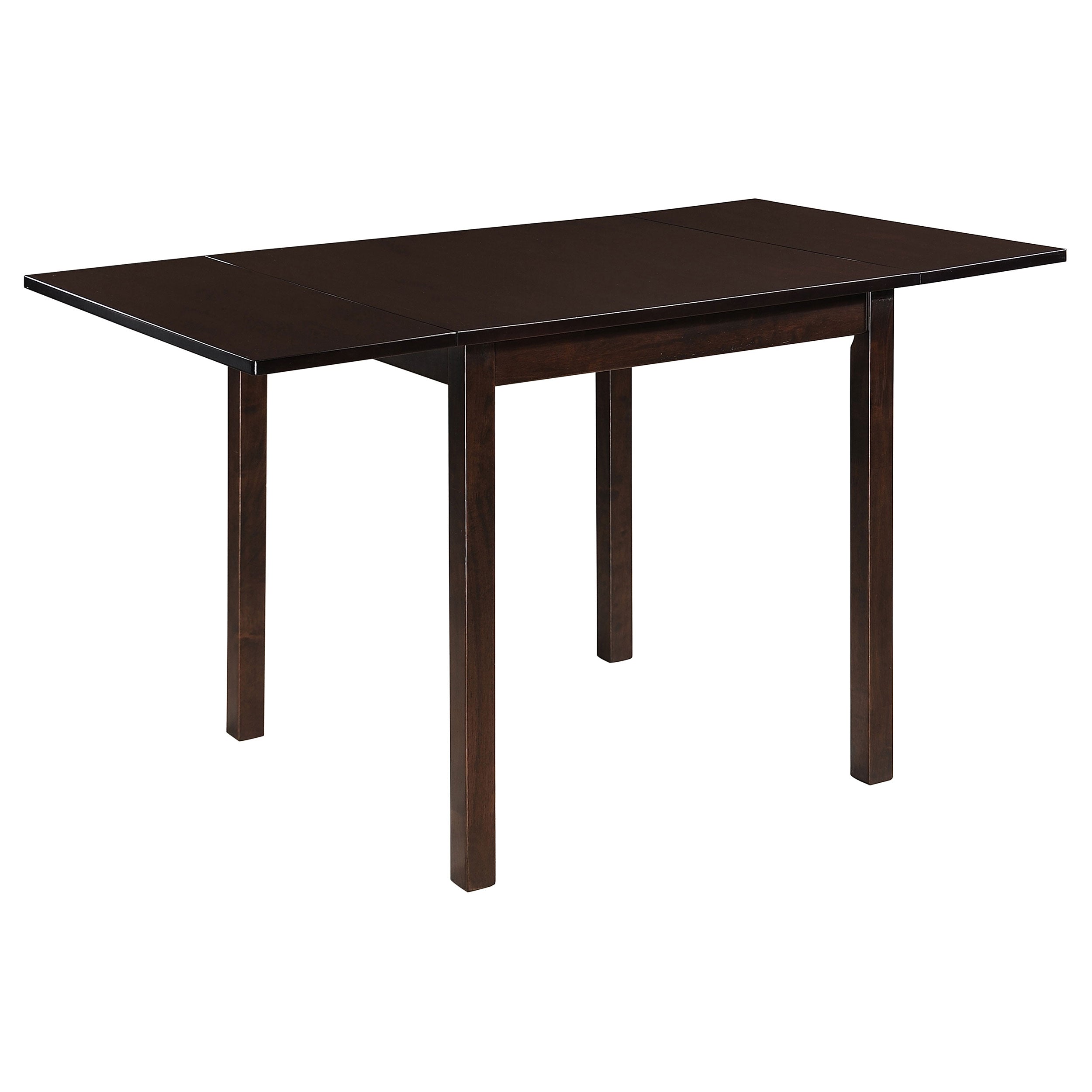 Kelso Rectangular 52-inch Extension Dining Table Cappuccino-CoasterEveryday