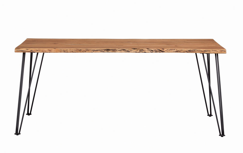 Sherman 71-inch Live Edge Dining Table Natural Acacia-CoasterElevations