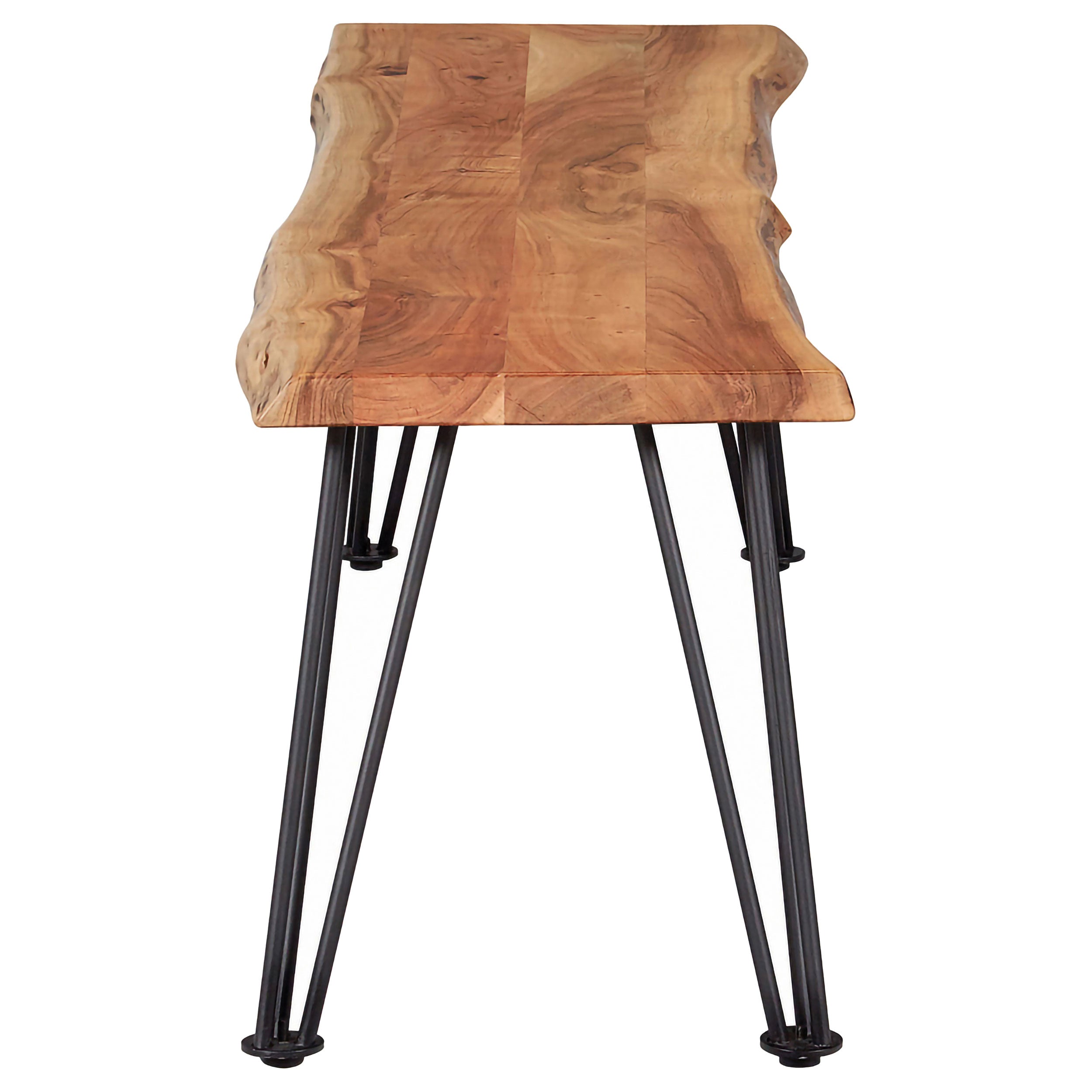 Sherman Wood Dining Bench Natural Acacia-CoasterEssence