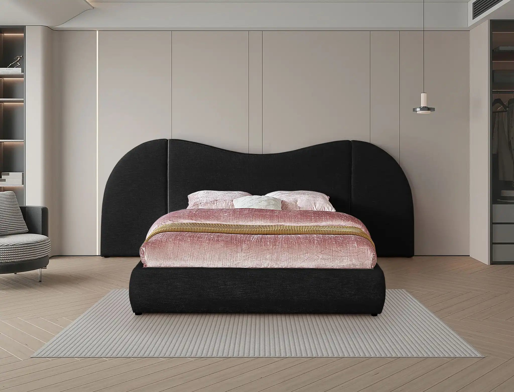 Everest - Linen Fabric Bed