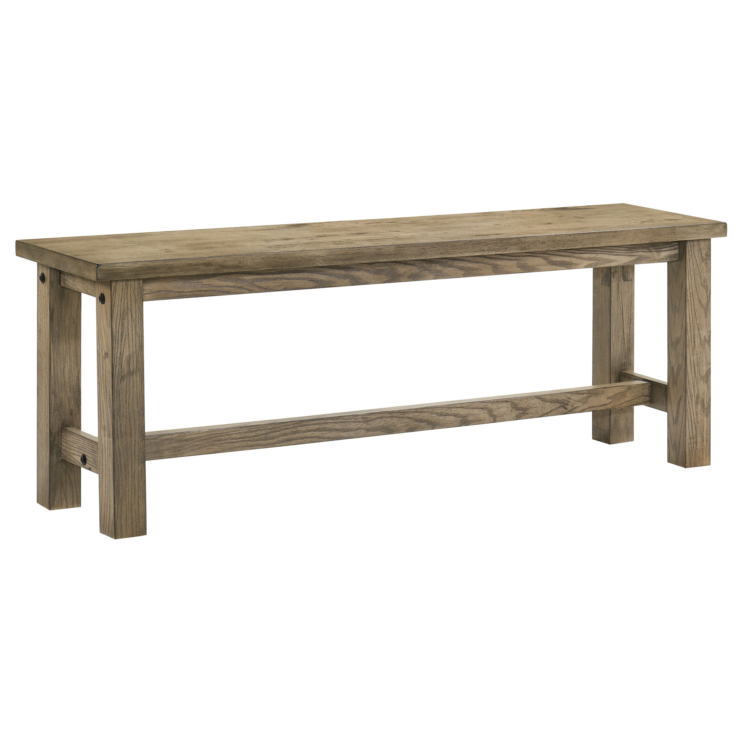 Cardova 51-inch Solid Wood Dining Bench Vineyard Oak-