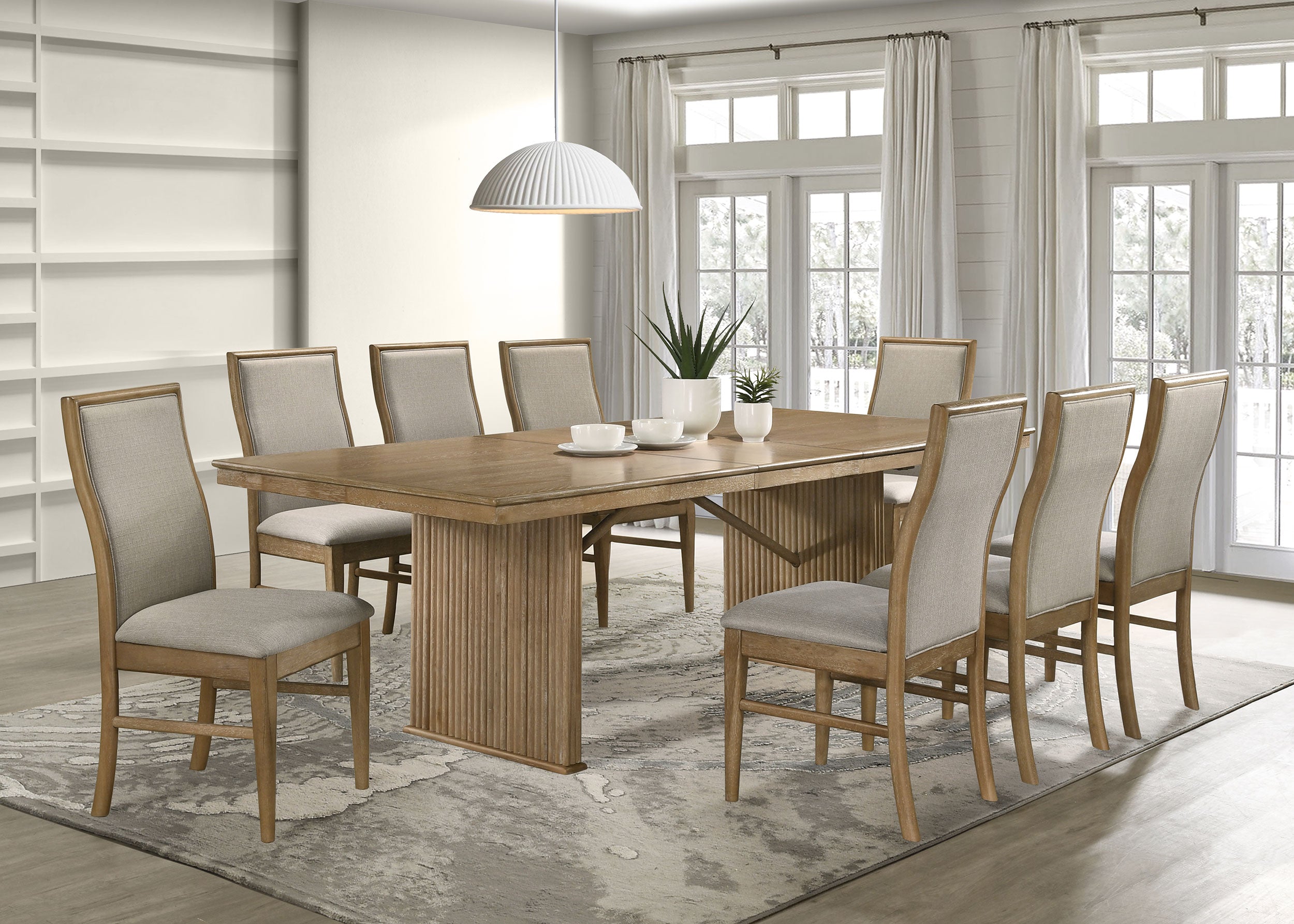 Adina Upholstered Dining Side Chair Barley (Set of 2)-