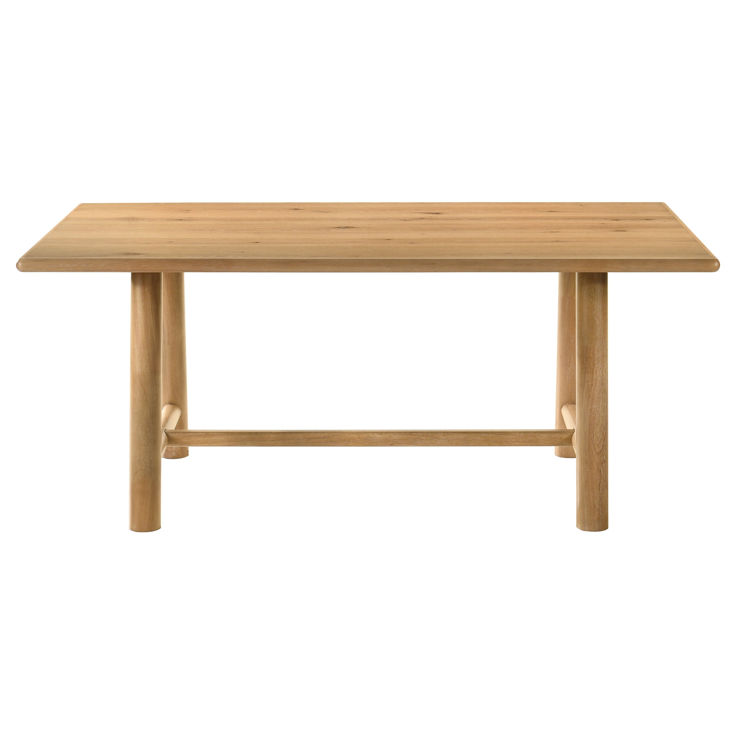 Duncan 71-inch Rectangular Wood Dining Room Table Washed Oak-