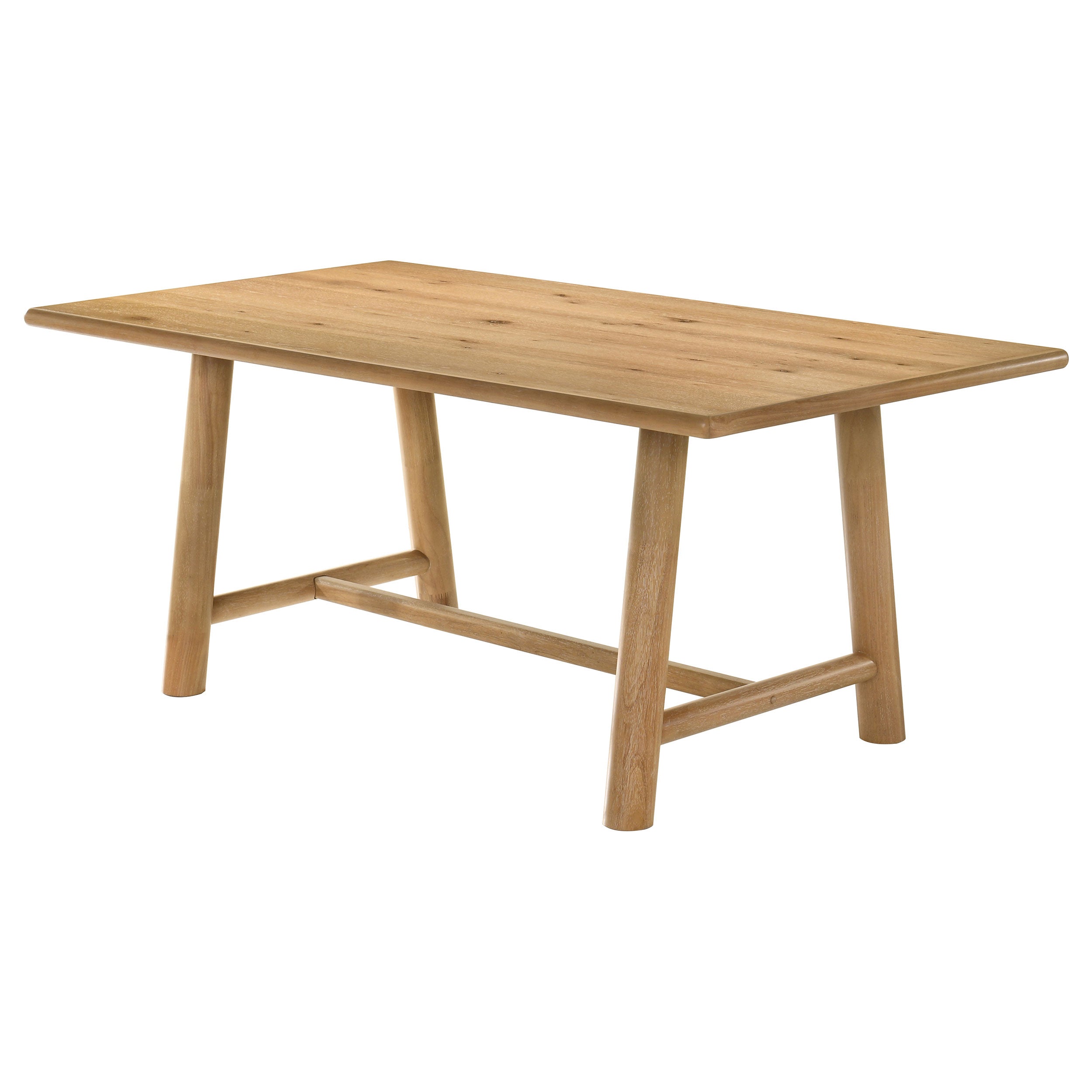Duncan 71-inch Rectangular Wood Dining Room Table Washed Oak-