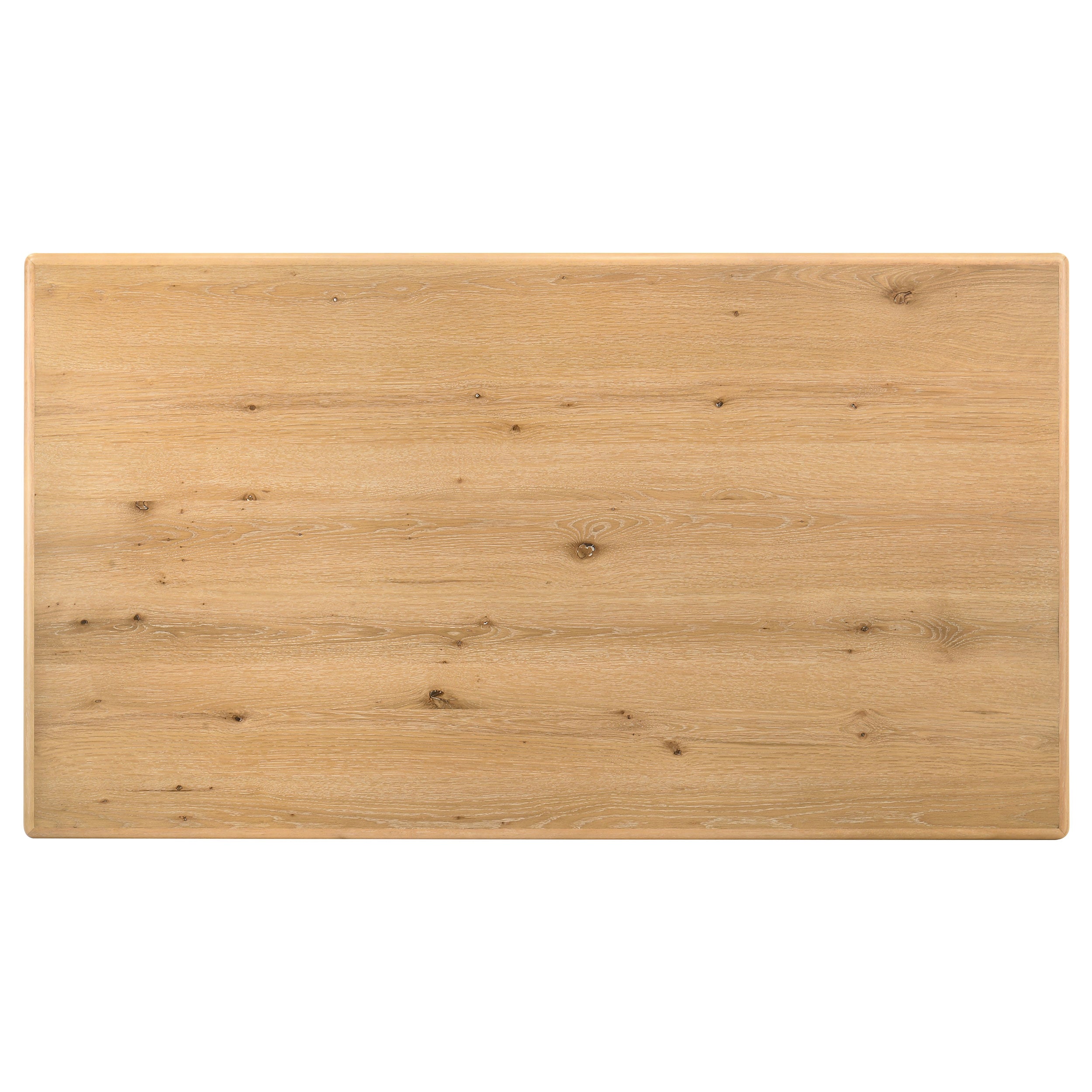 Duncan 71-inch Rectangular Wood Dining Room Table Washed Oak-