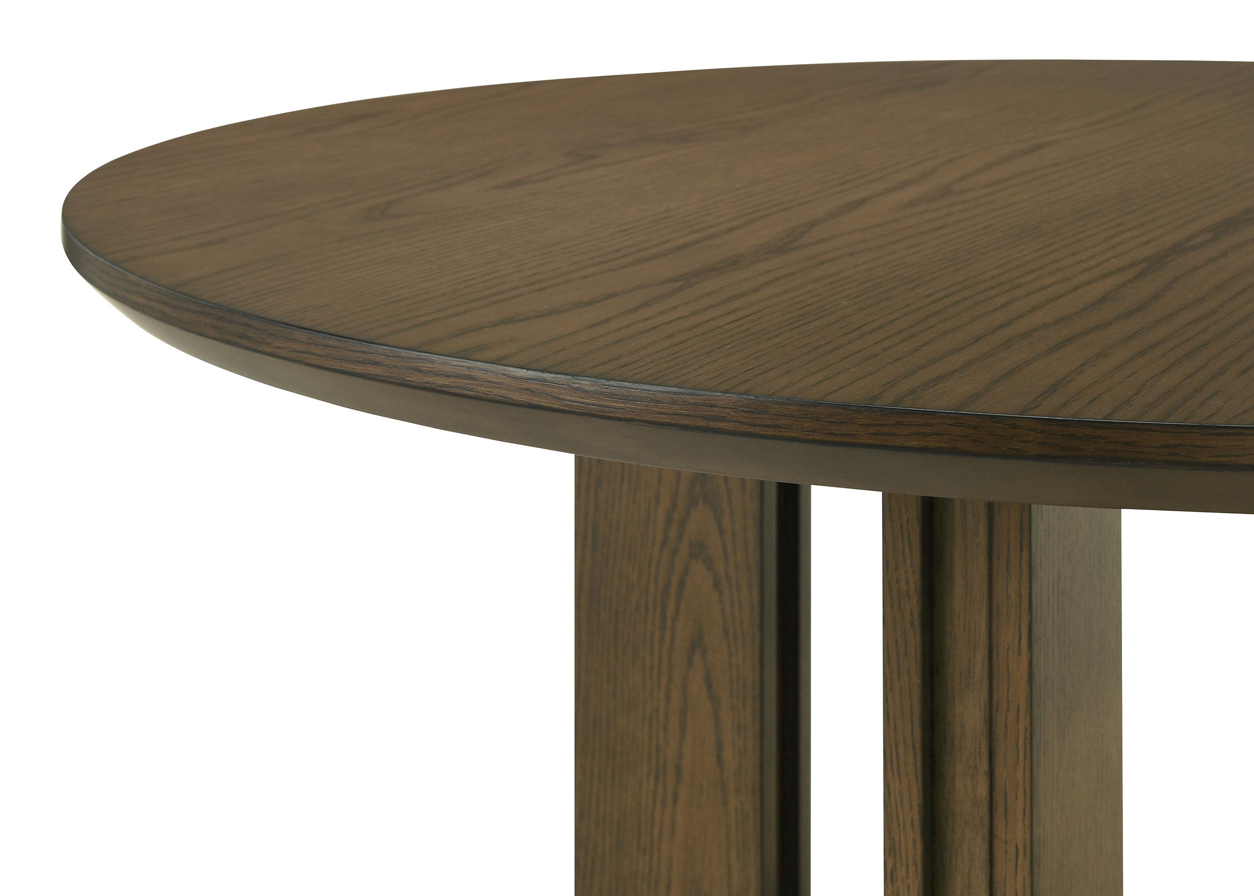 Ottowa 47-inch Round Counter Height Dining Table Brown-