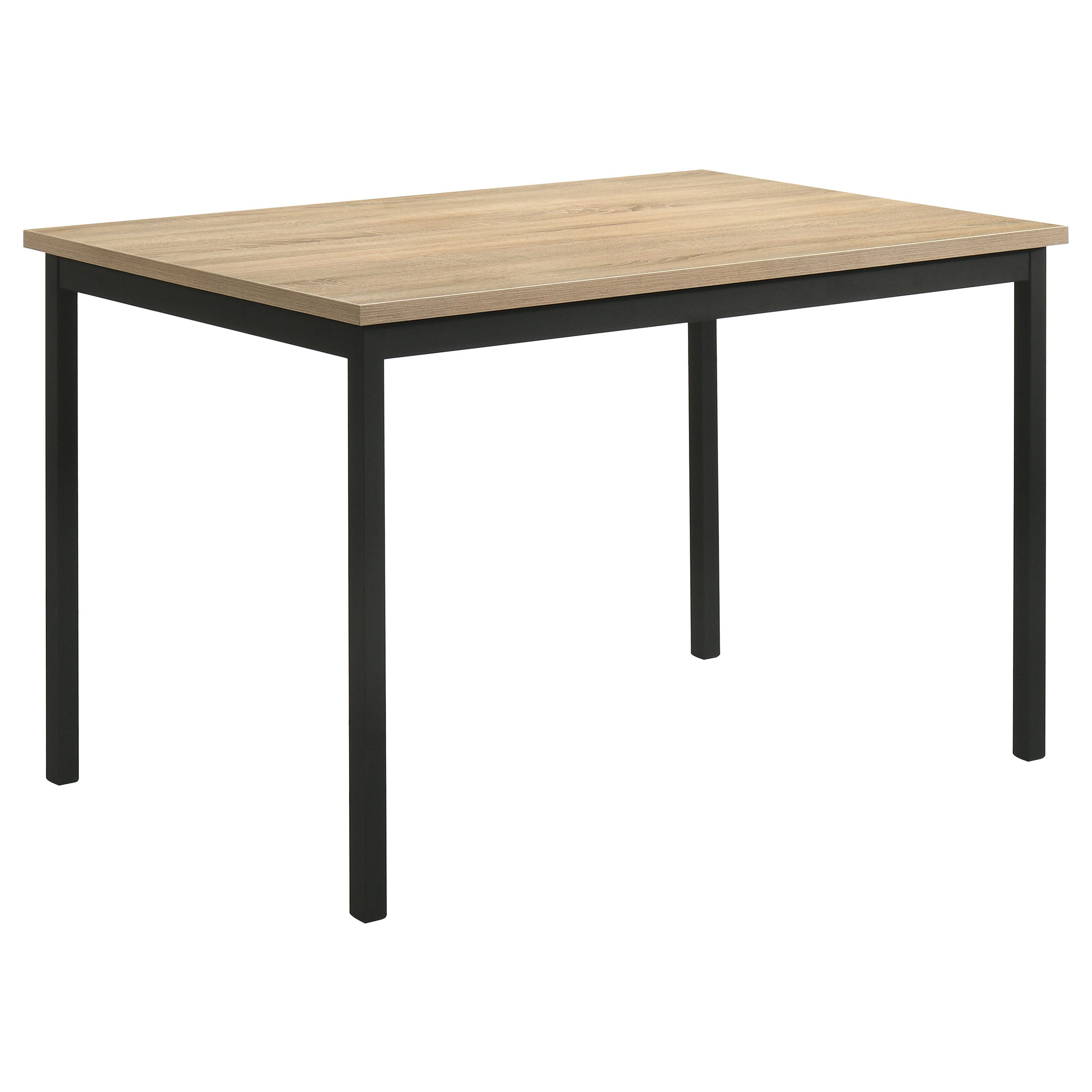 Garza Rectangular 48-inch Dining Table Greige Oak-