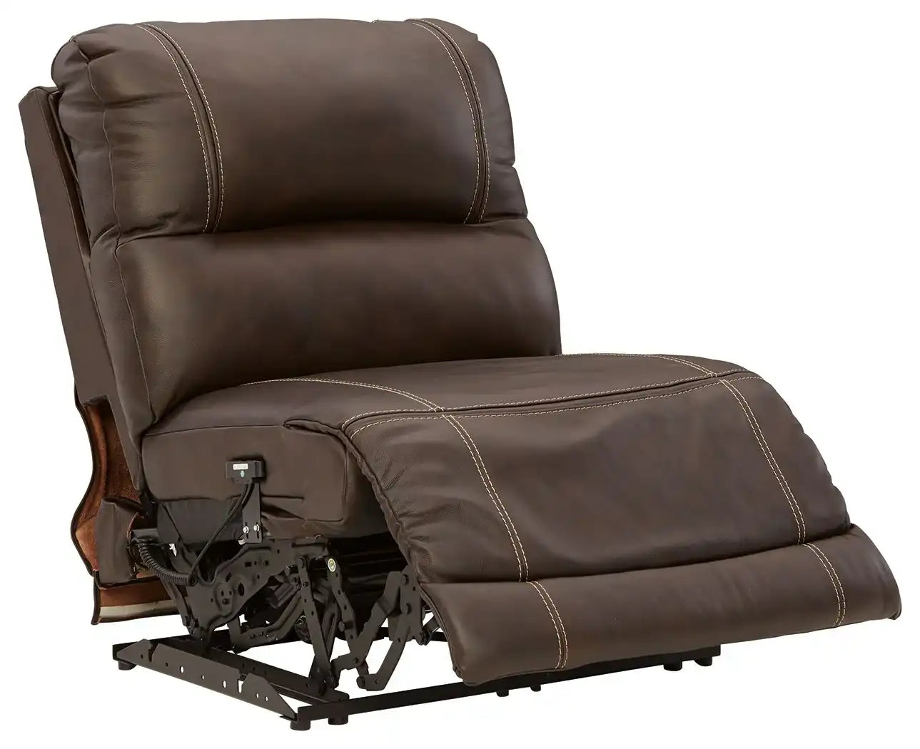 Dunleith - Power Reclining Sectional - Best Buy Furniture
