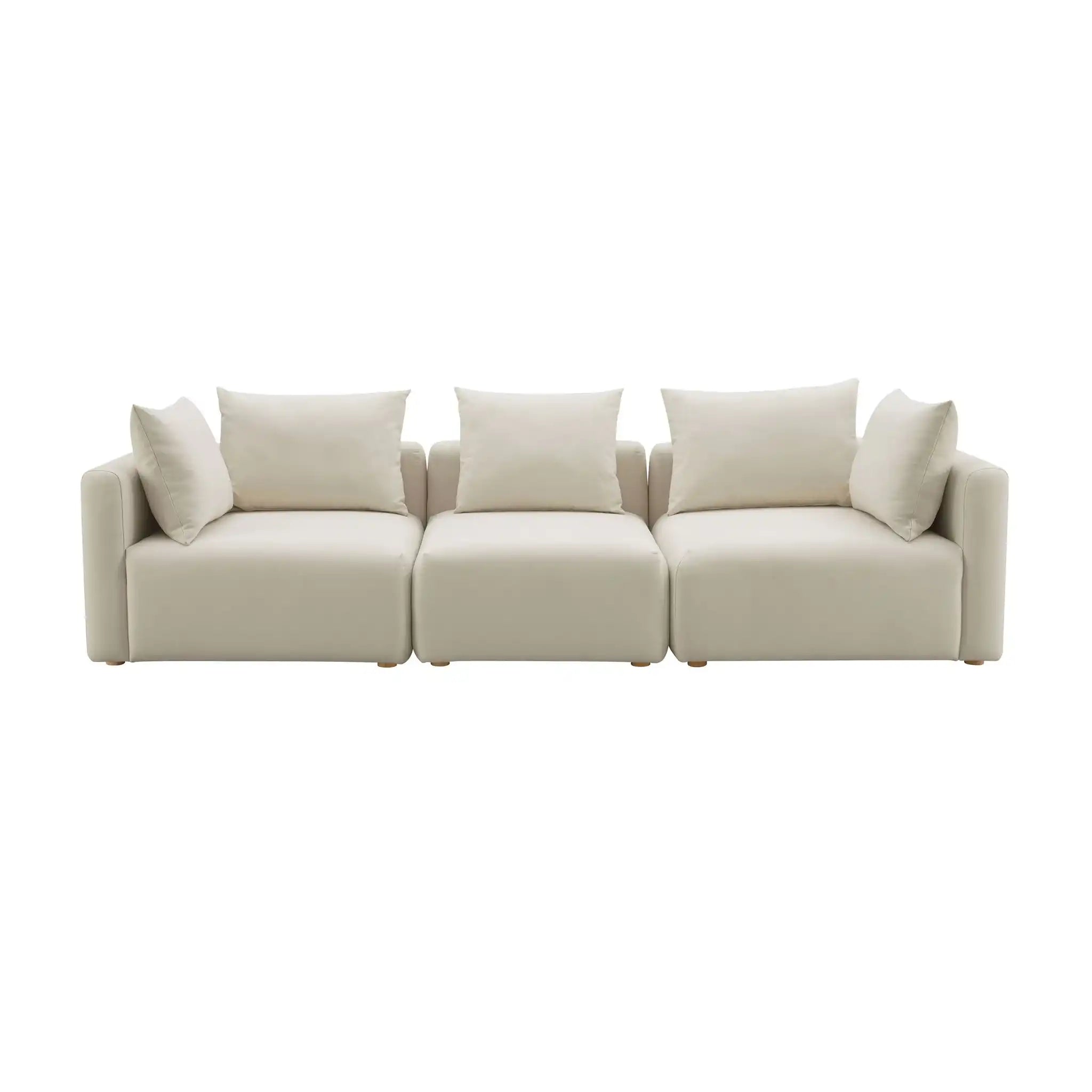 Hangover - Linen Fabric Sofa - Cream