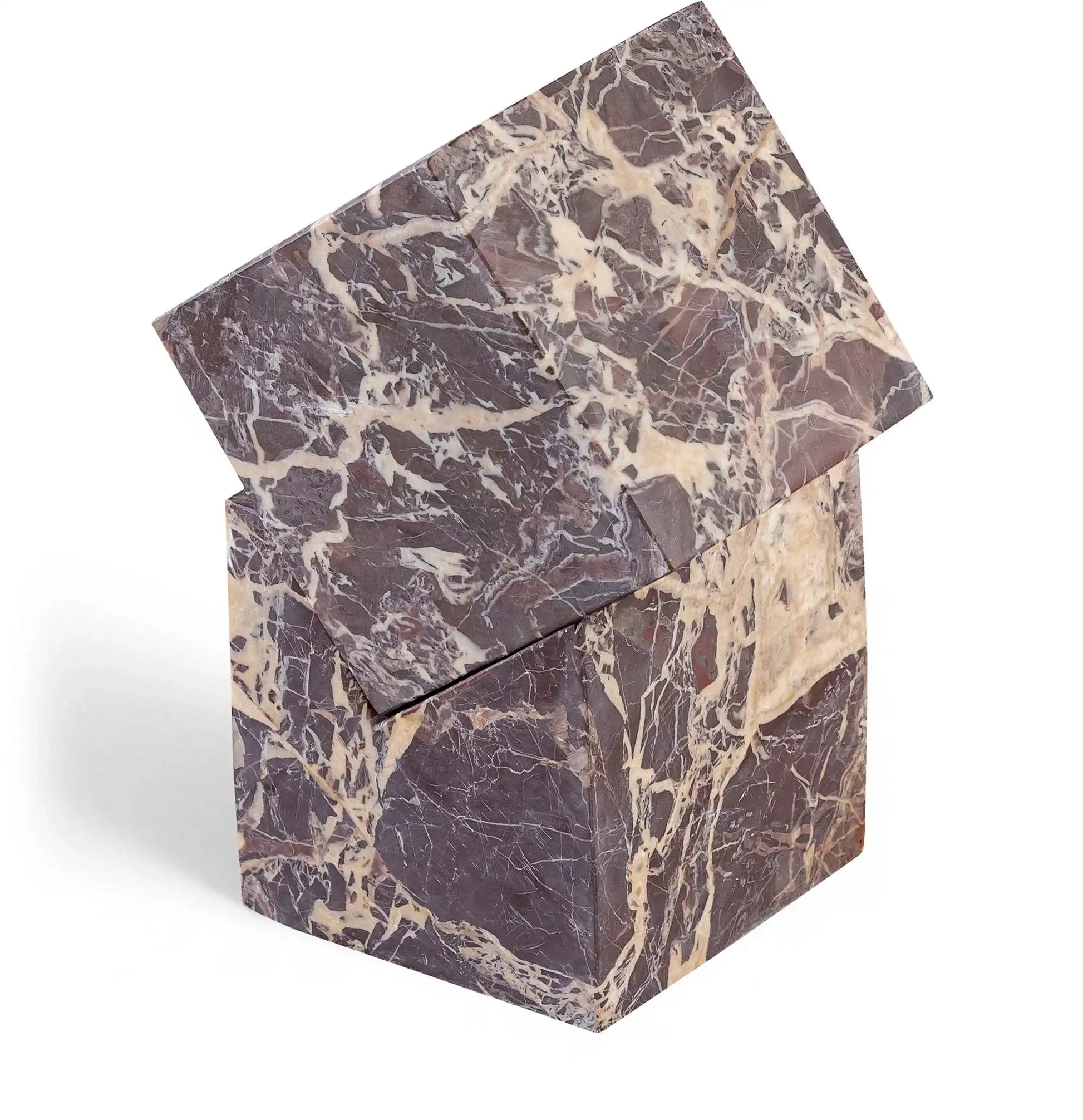 Quad - Marble Decorative Cube - Best Buy Furniture