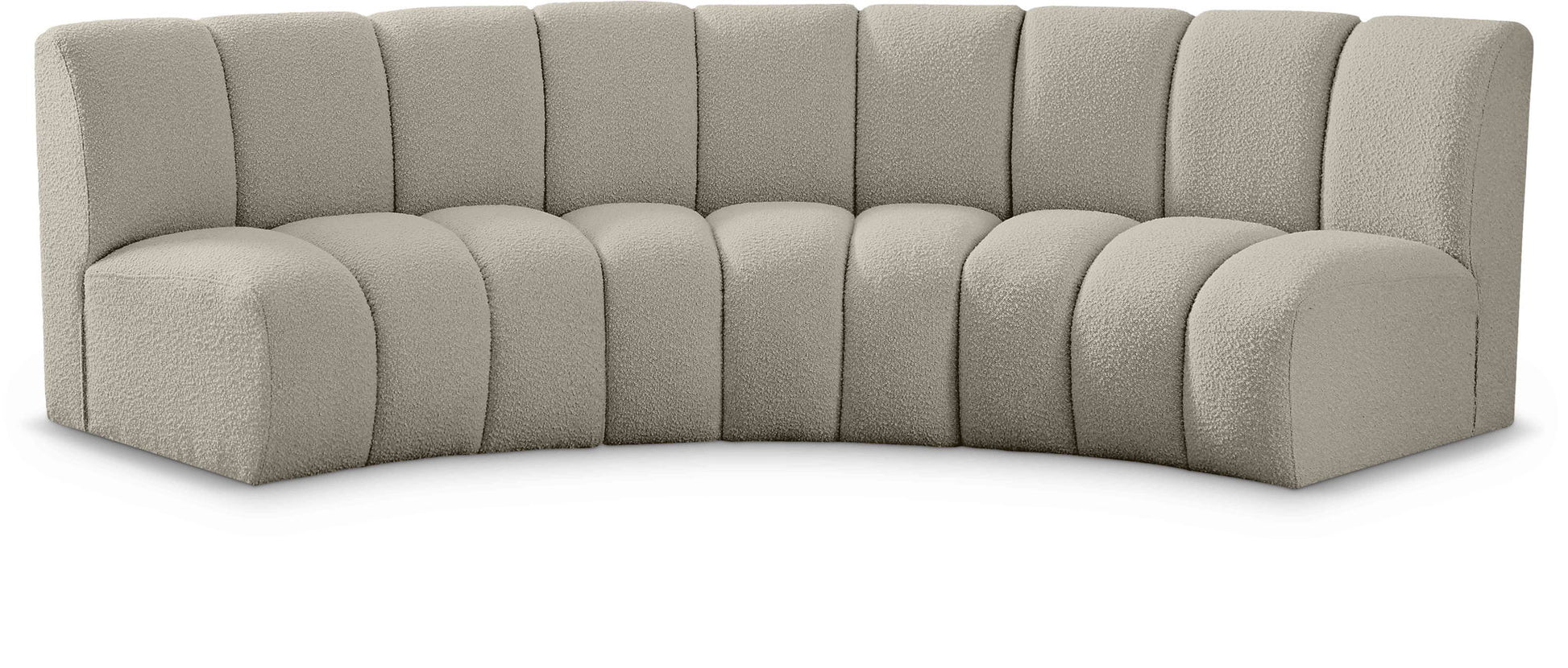 Infinity - 3 Piece Boucle Modular Sectional - Best Buy Furniture