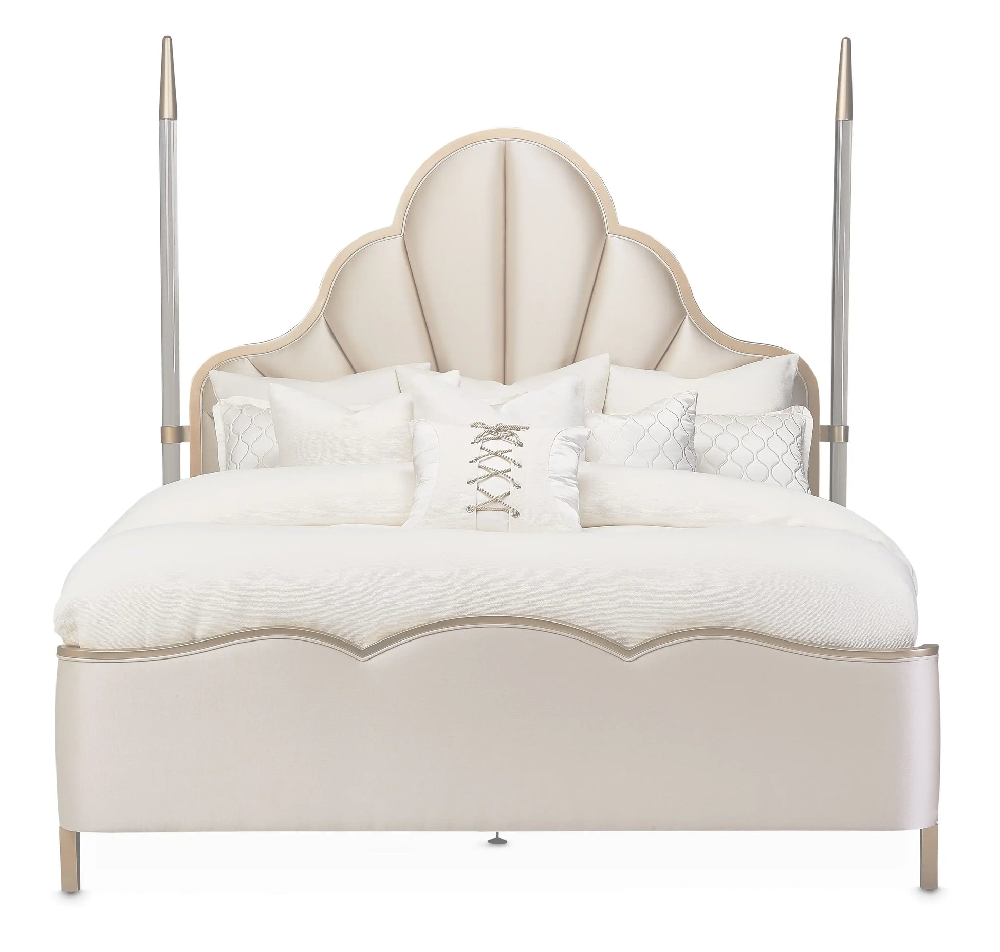 Malibu Crest - Scalloped Poster Bed - Best Buy Furniture