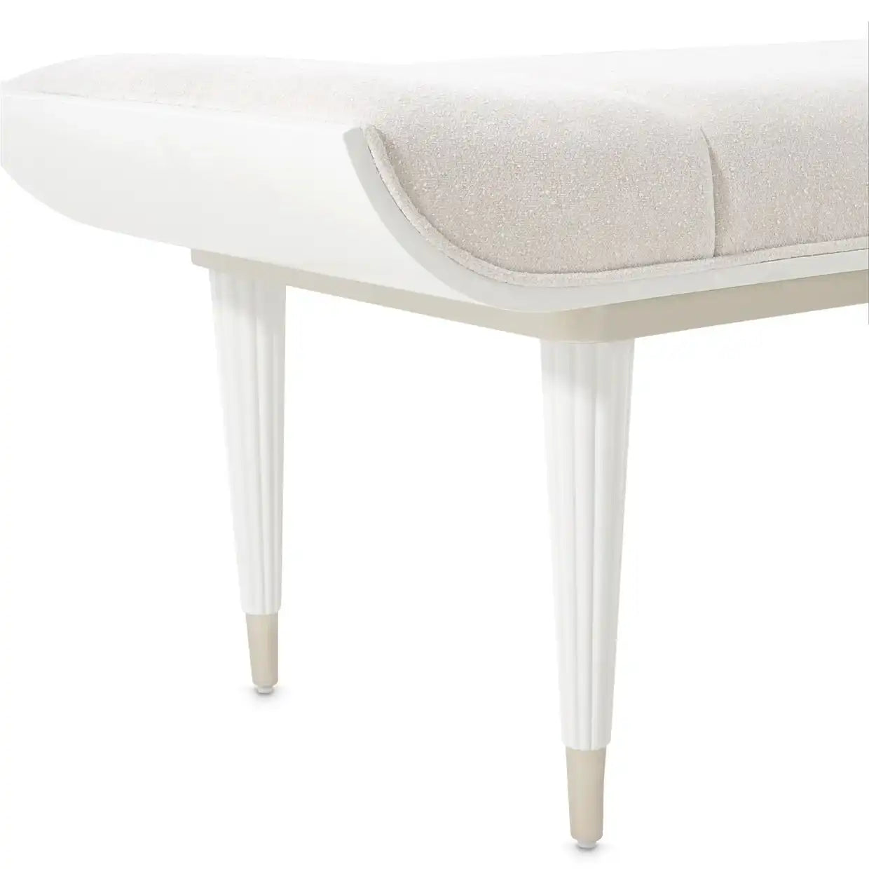 La Marisia - Accent Bench - Tranquil / Creamy Pearl - Best Buy Furniture