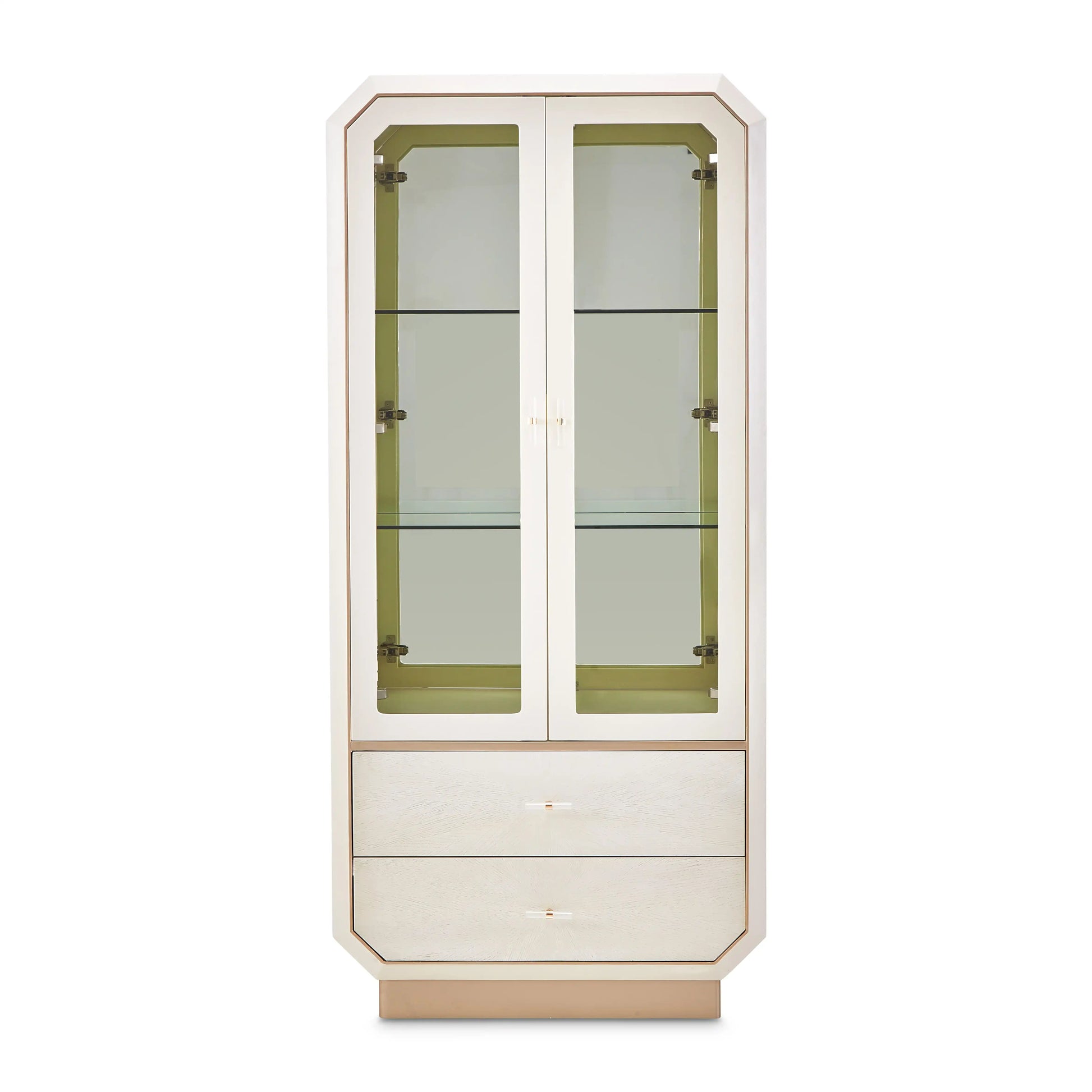 La Rachelle - Display Cabinet - Champagne - Best Buy Furniture