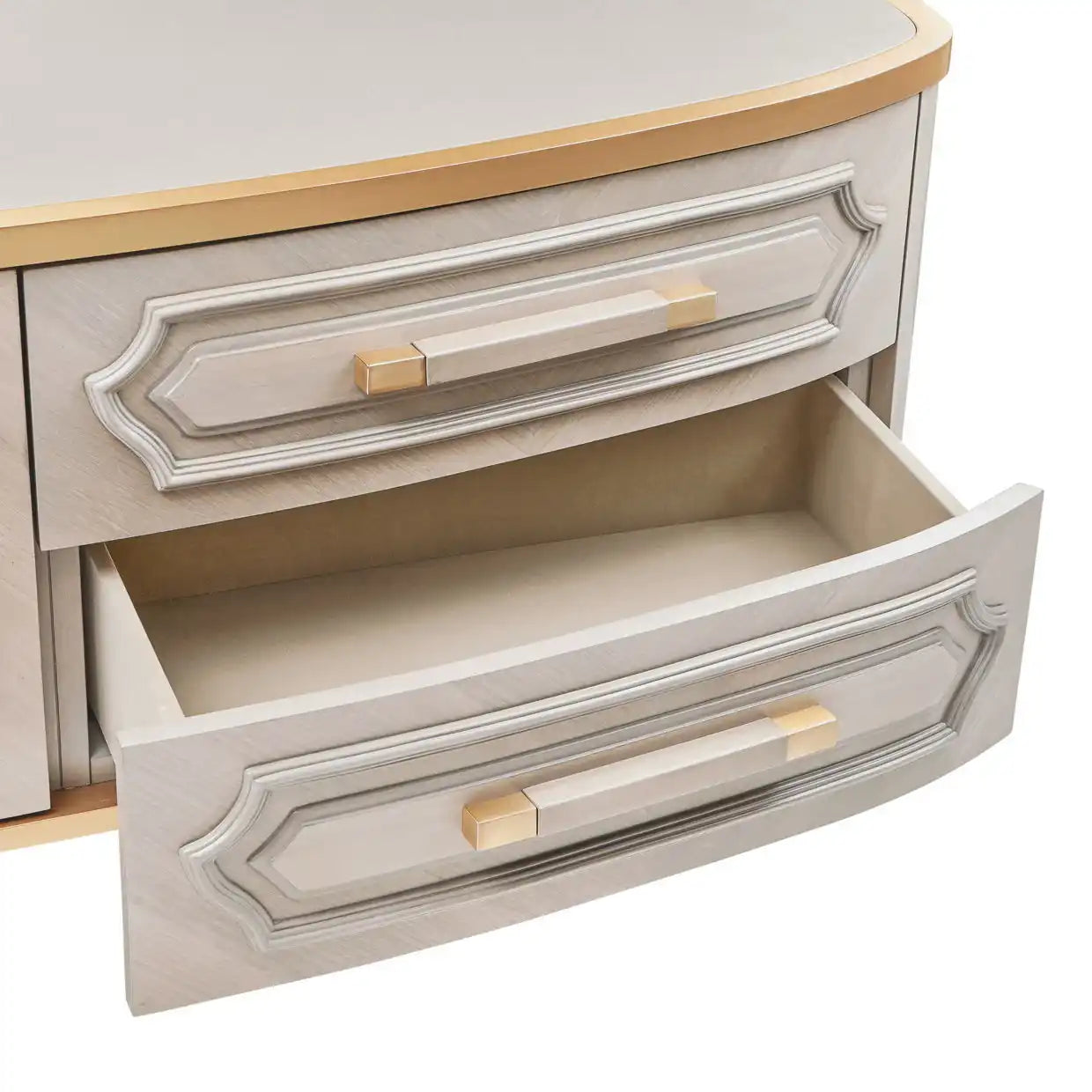 St. Charles - Media Cabinet - Dove Gray - Best Buy Furniture