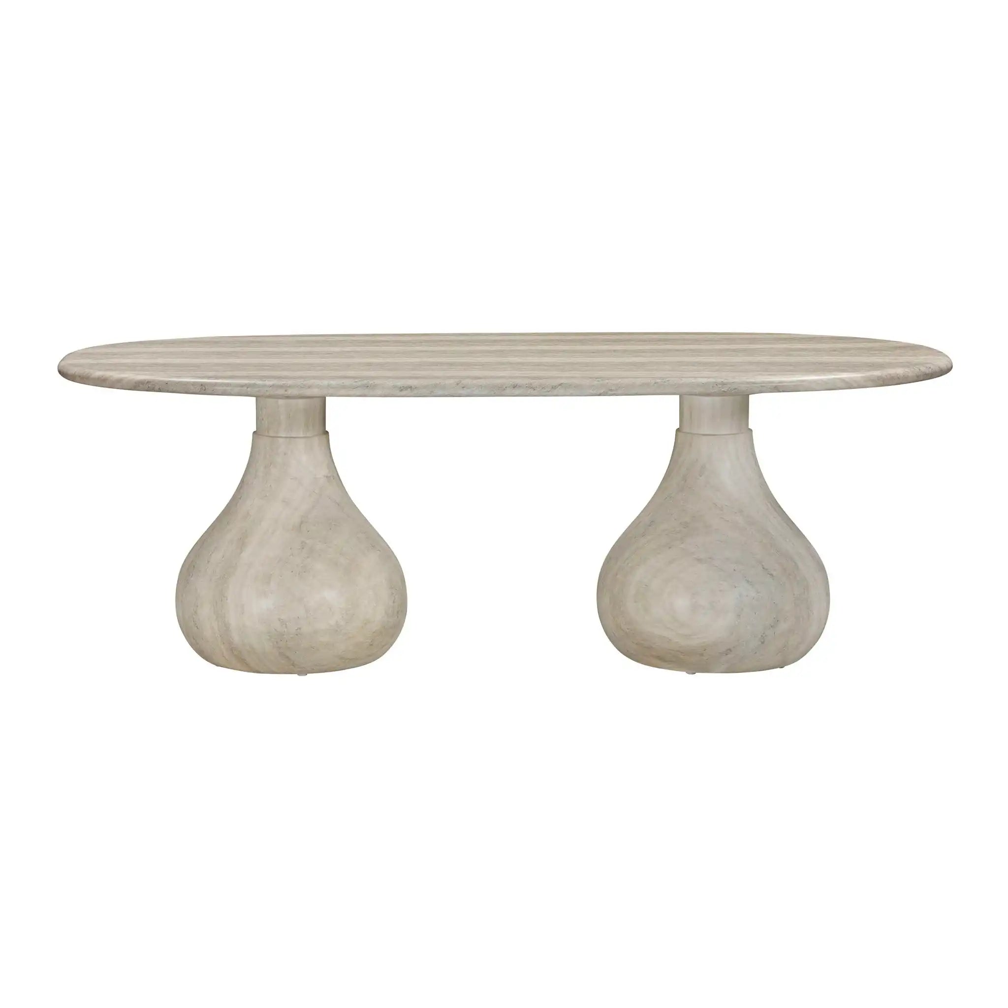 Smooch - 87" Indoor / Outdoor Oval Dining Table