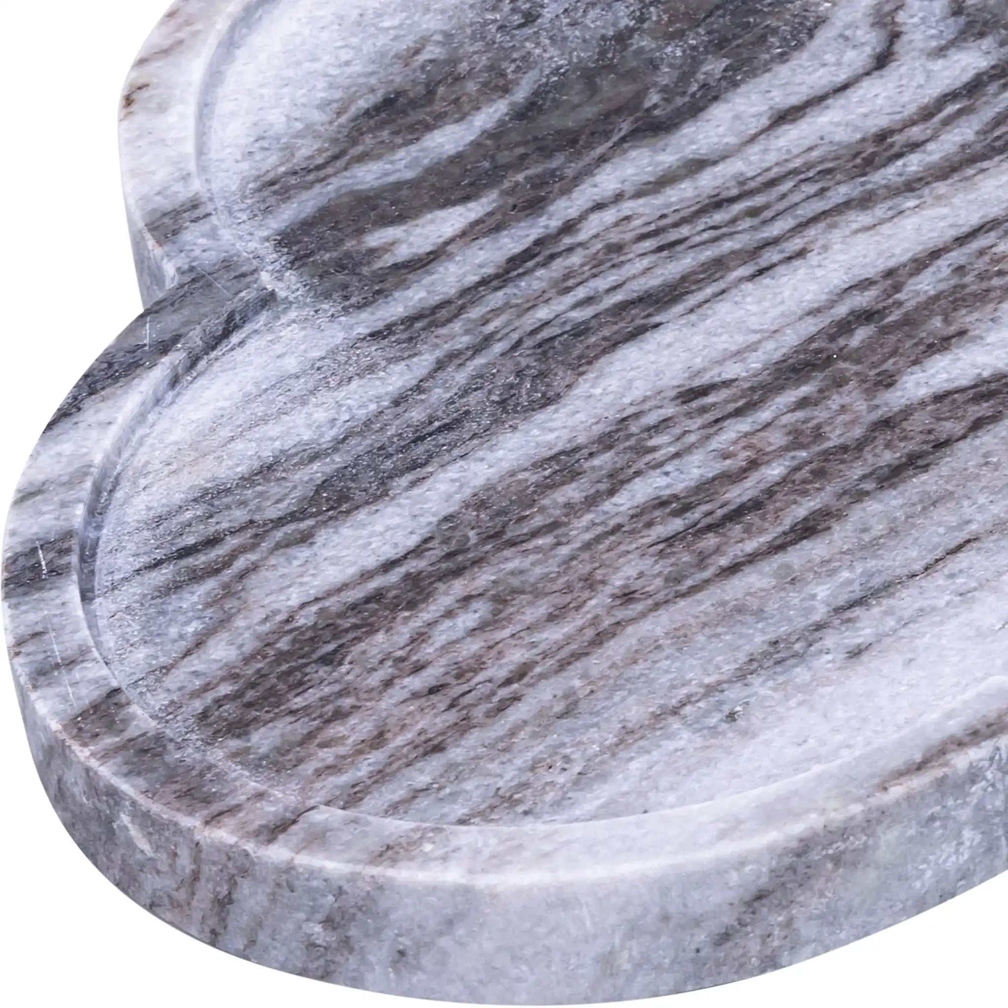 Rimini - Marble Clover Shaped Tray
