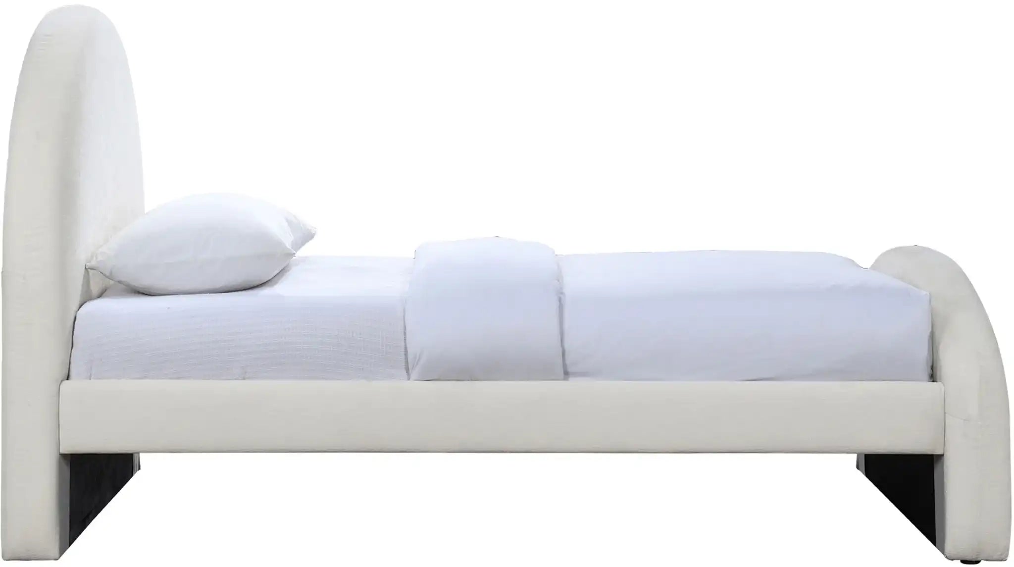 Andaz - Chenille Fabric Upholstered Bed