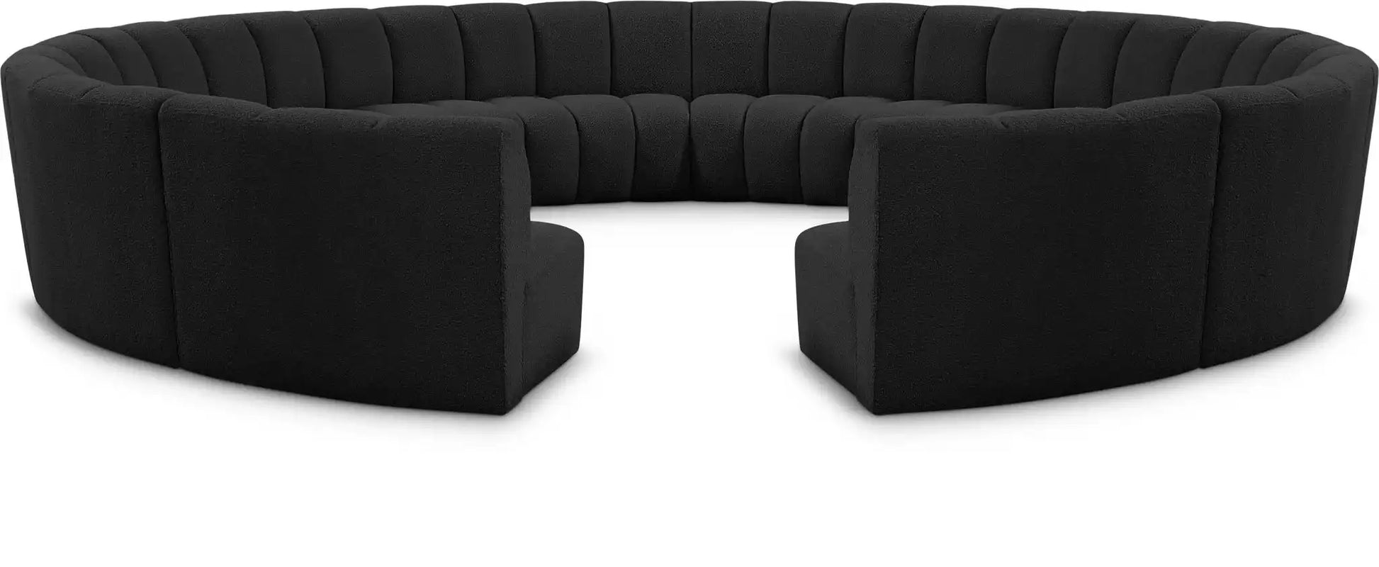 Infinity - 12 Piece Boucle Modular Sectional - Best Buy Furniture