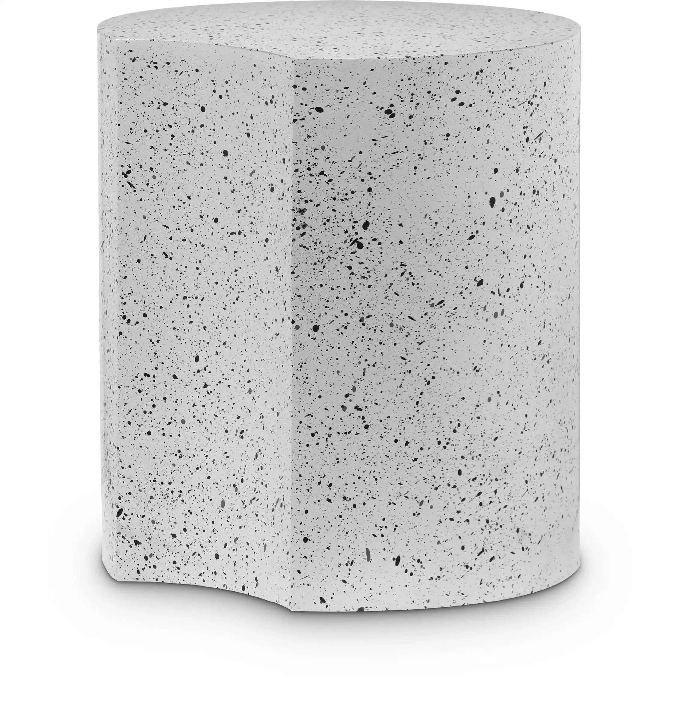 Dimple - End Table - Terazzo Finish - Best Buy Furniture