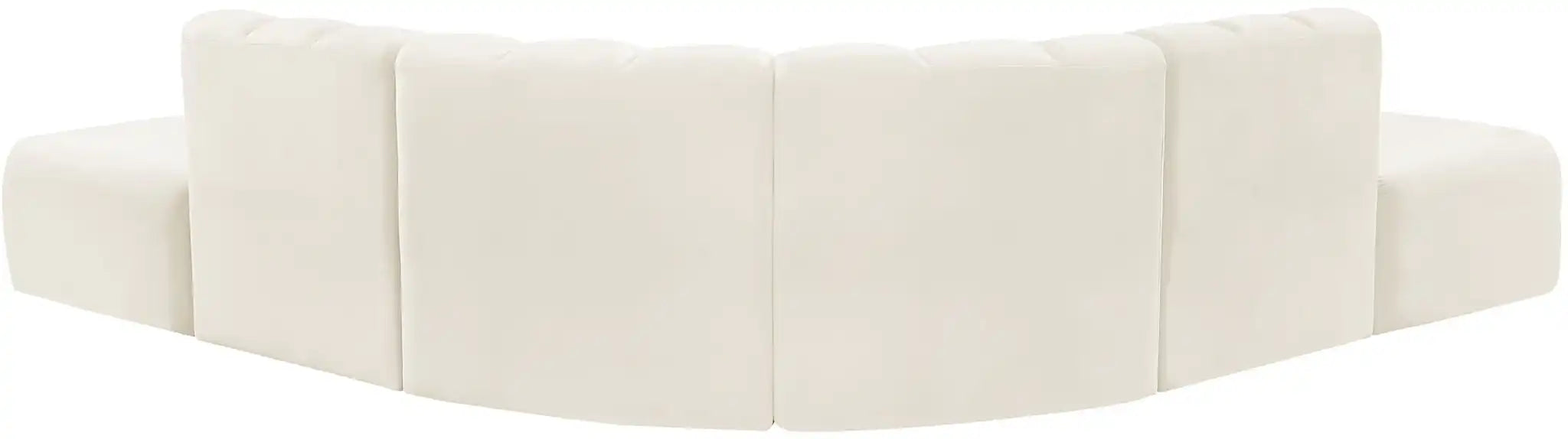 Arc - Velvet 6 Piece Corner Modular Sofa