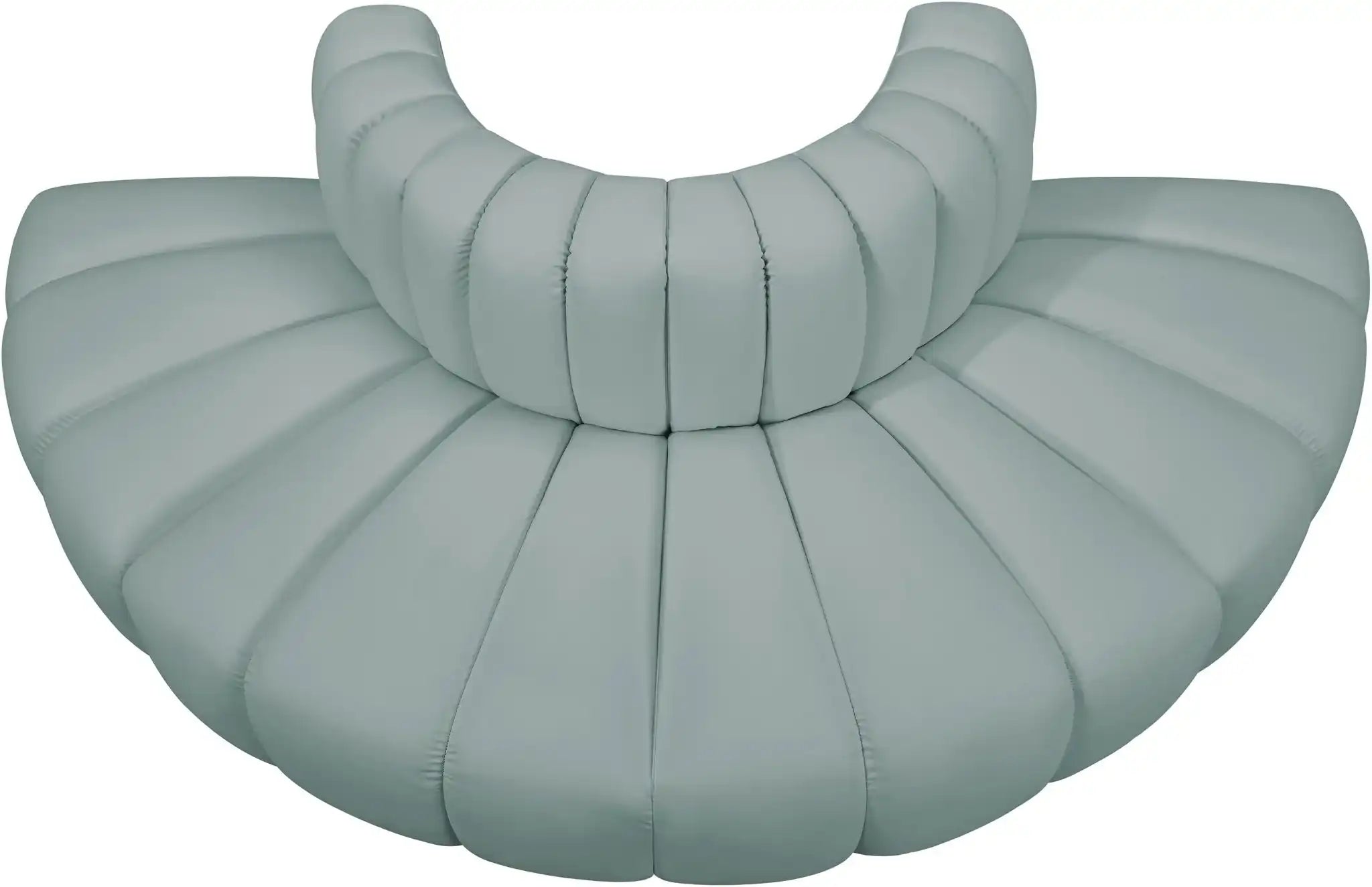 Arc - Faux Leather 4 Piece Modular Sofa