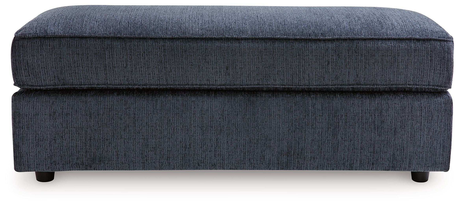 Albar Place - Oversized Accent Ottoman - Cobalt - Best Buy Furniture
