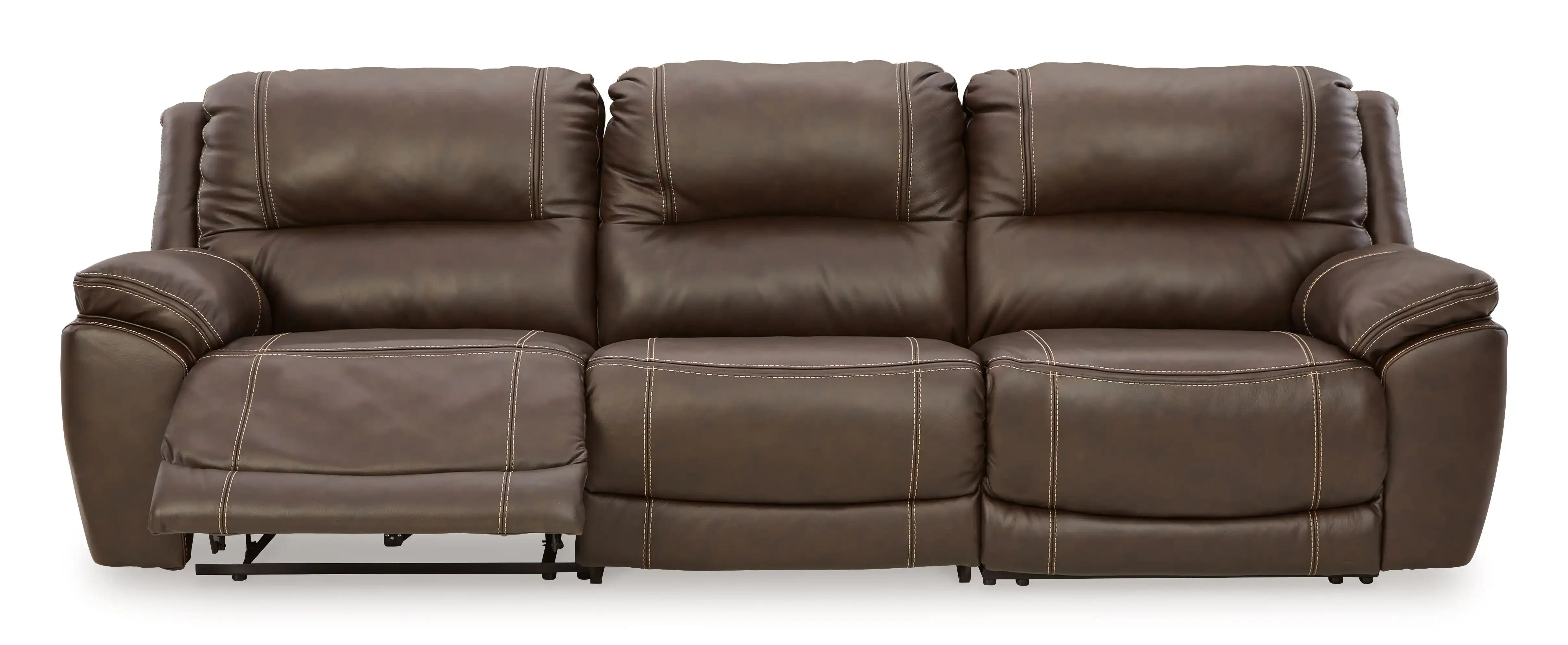 Dunleith - Power Reclining Sectional - Best Buy Furniture