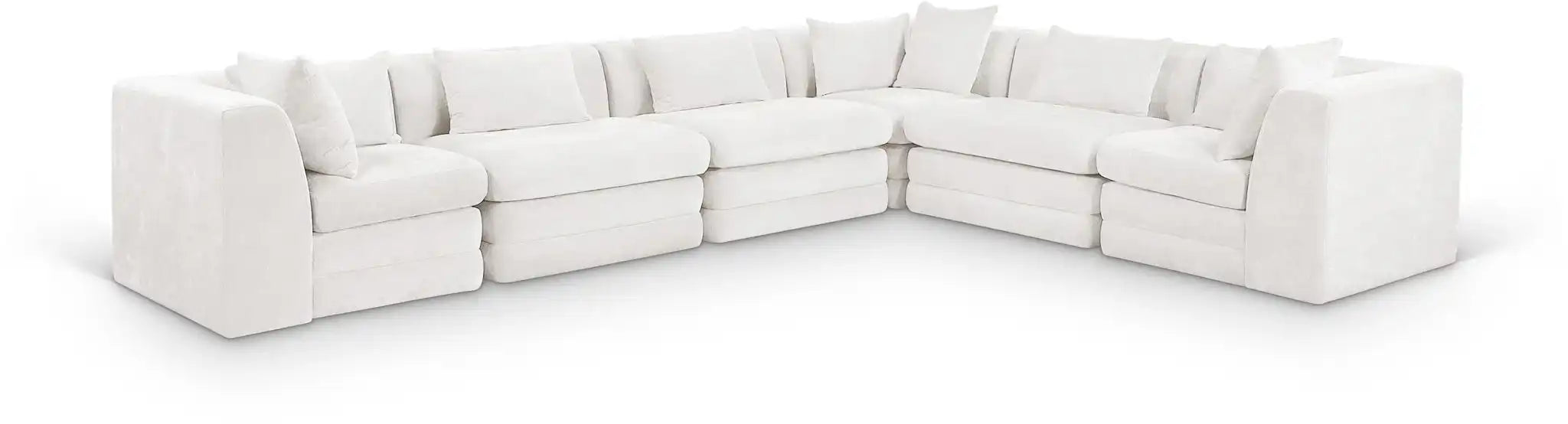 Stellar - 6 Piece Upholstered Modular Sectional - Best Buy Furniture