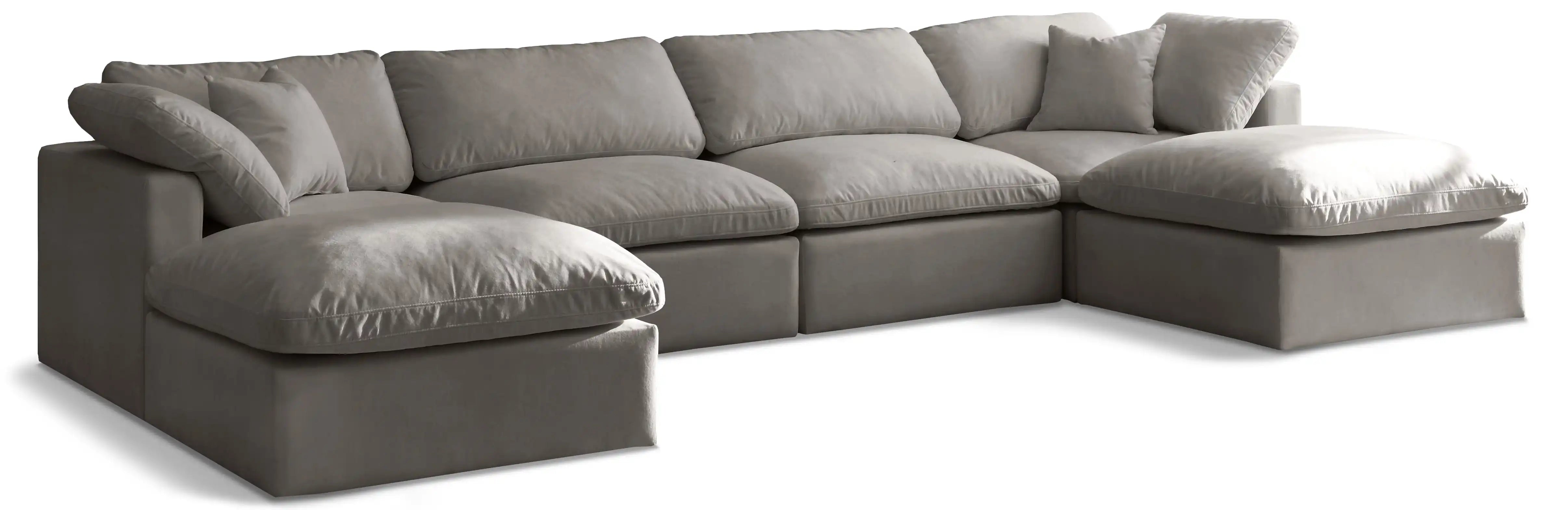 Plush - 6 Piece Modular Sectional - Best Buy Furniture