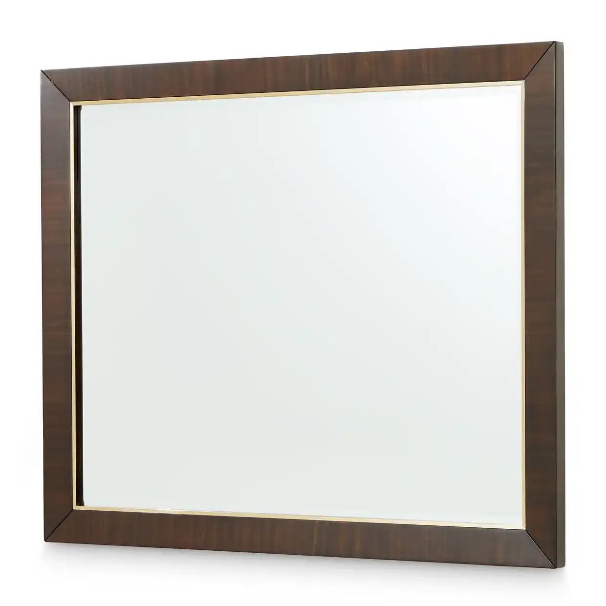 Belmont Place - Wall Mirror - Dark Brown - Best Buy Furniture