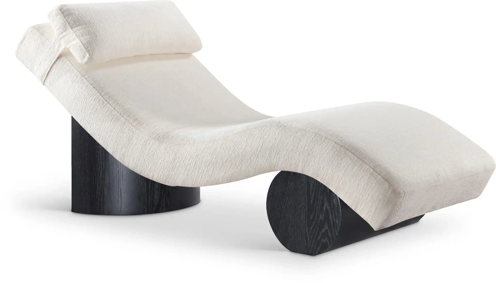 Marcella - Chaise Lounge - Black Base - Best Buy Furniture
