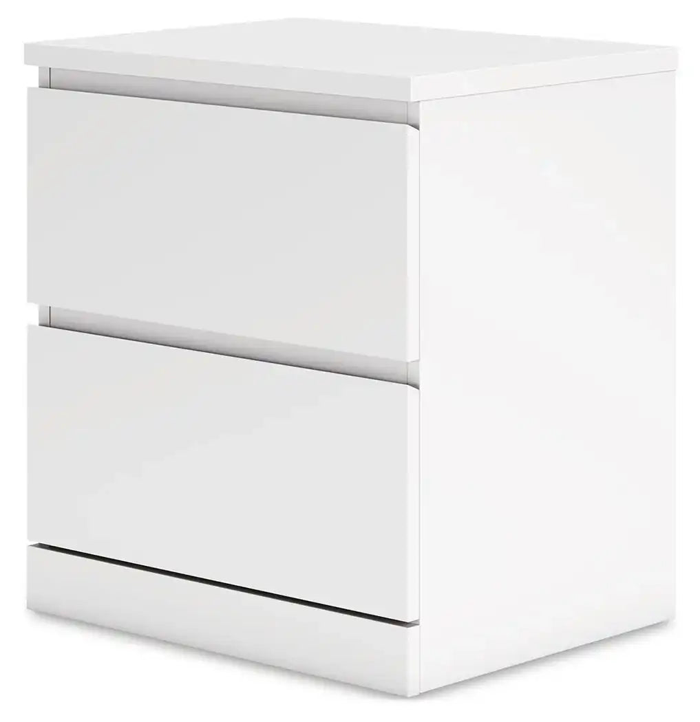 Onita - Two Drawer Night Stand - Best Buy Furniture