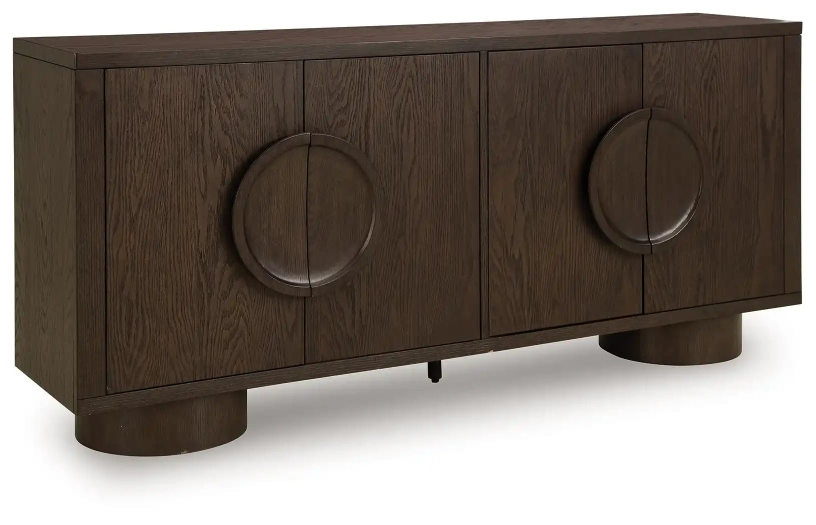 Veeda - Accent Cabinet - Dark Brown - Best Buy Furniture