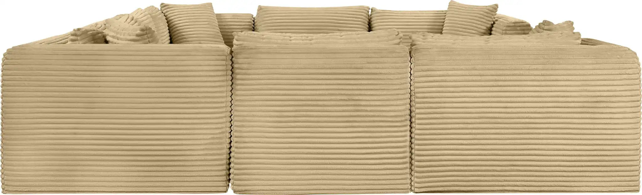 Shaggy - 8 Piece Modular U-Shaped Sectional