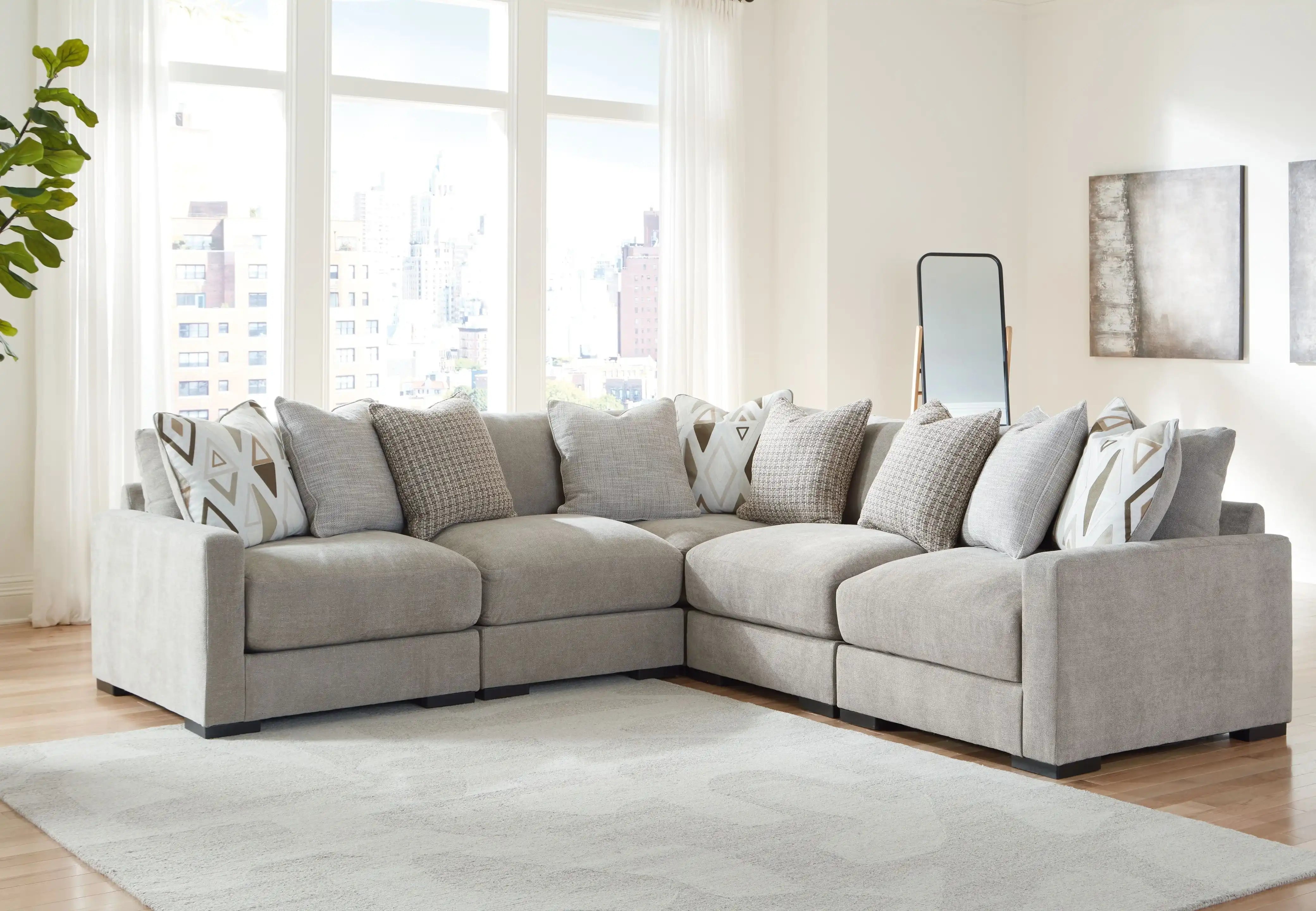 Aslan Court - Sectional - Best Buy Furniture