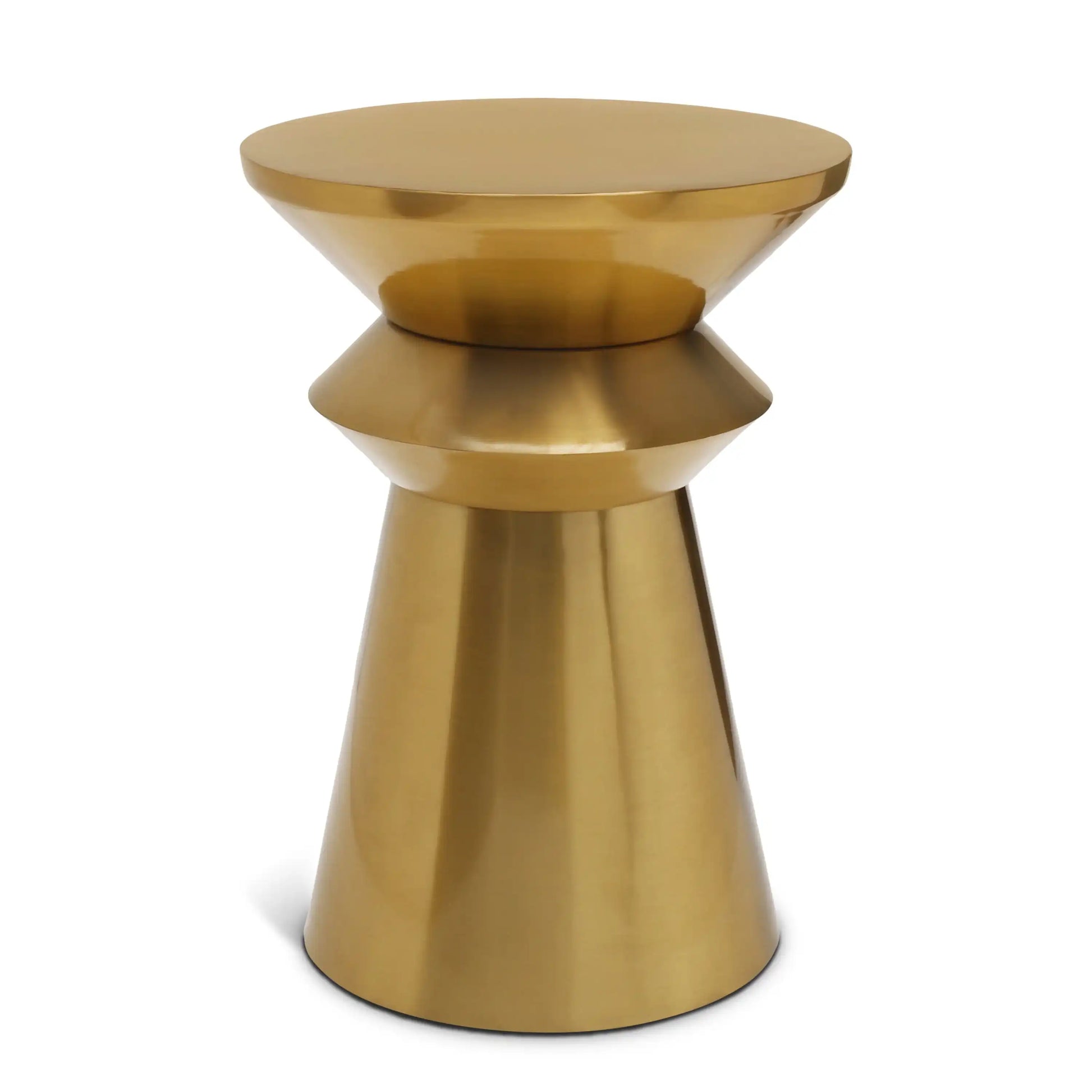Jai - End Table - Gold - Best Buy Furniture