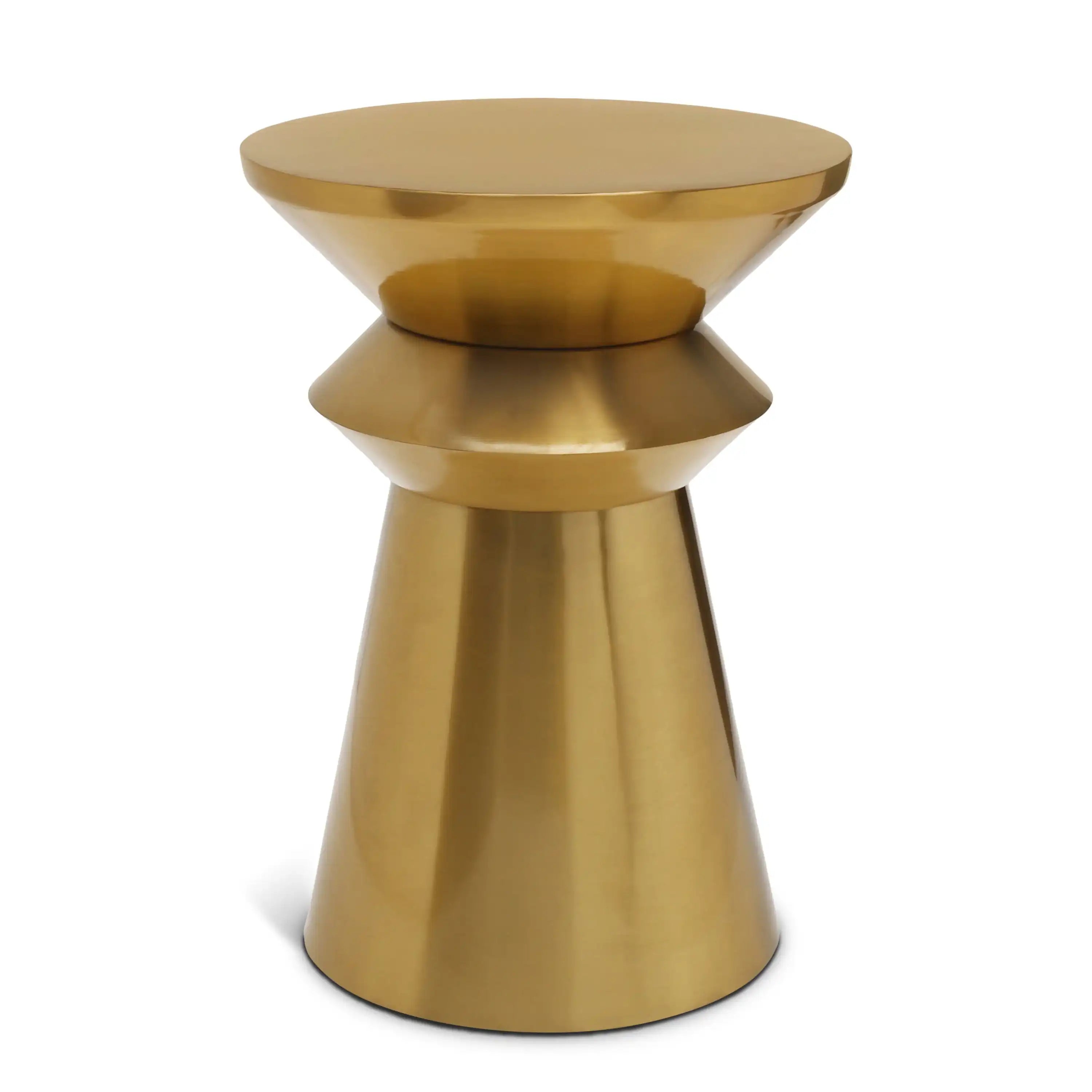 Jai - End Table - Gold - Best Buy Furniture