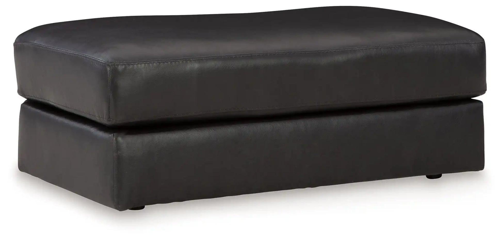 Amiata - Ottoman - Onyx - Best Buy Furniture