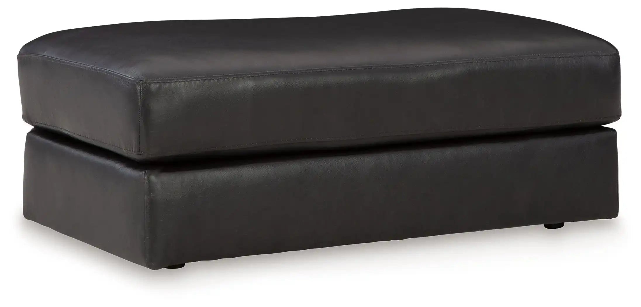 Amiata - Ottoman - Onyx - Best Buy Furniture
