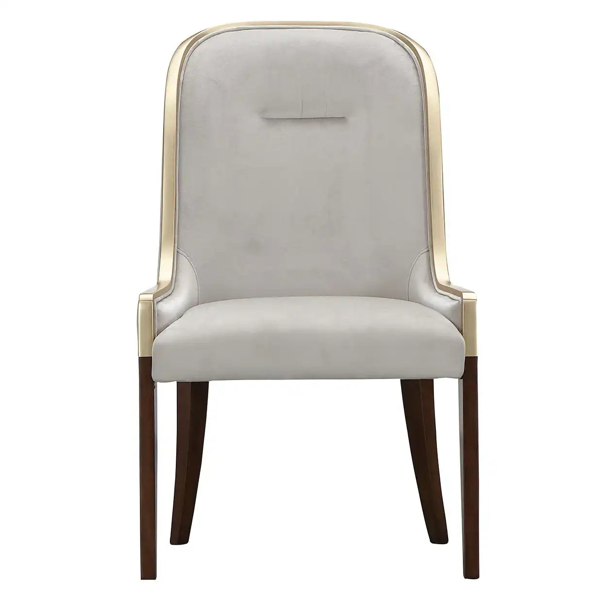 Houston - Dining Side Chair (Set of 2) - Porcini / Walnut - Best Buy Furniture