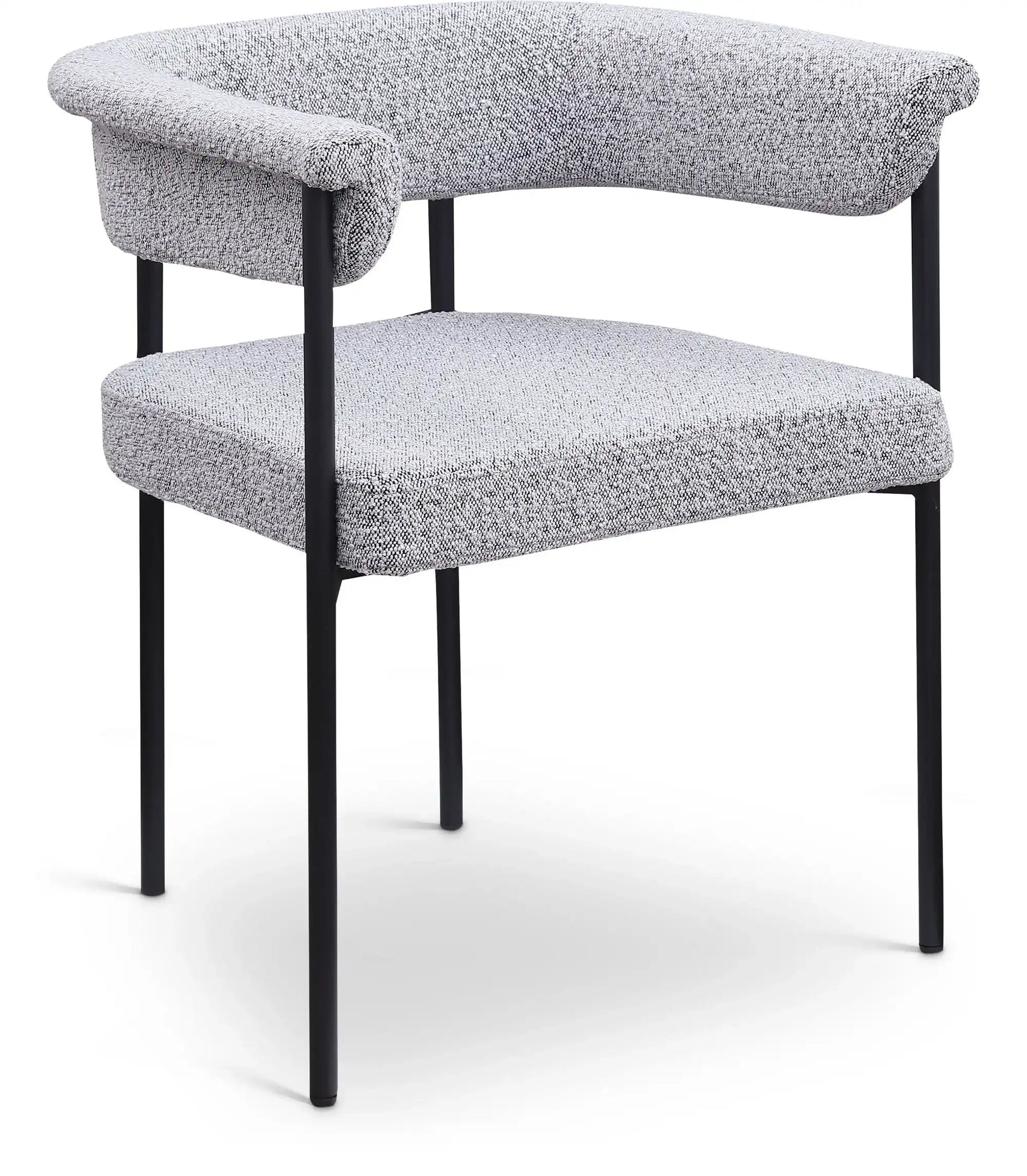 Malin - Boucle Dining Chair (Set of 2) - Best Buy Furniture