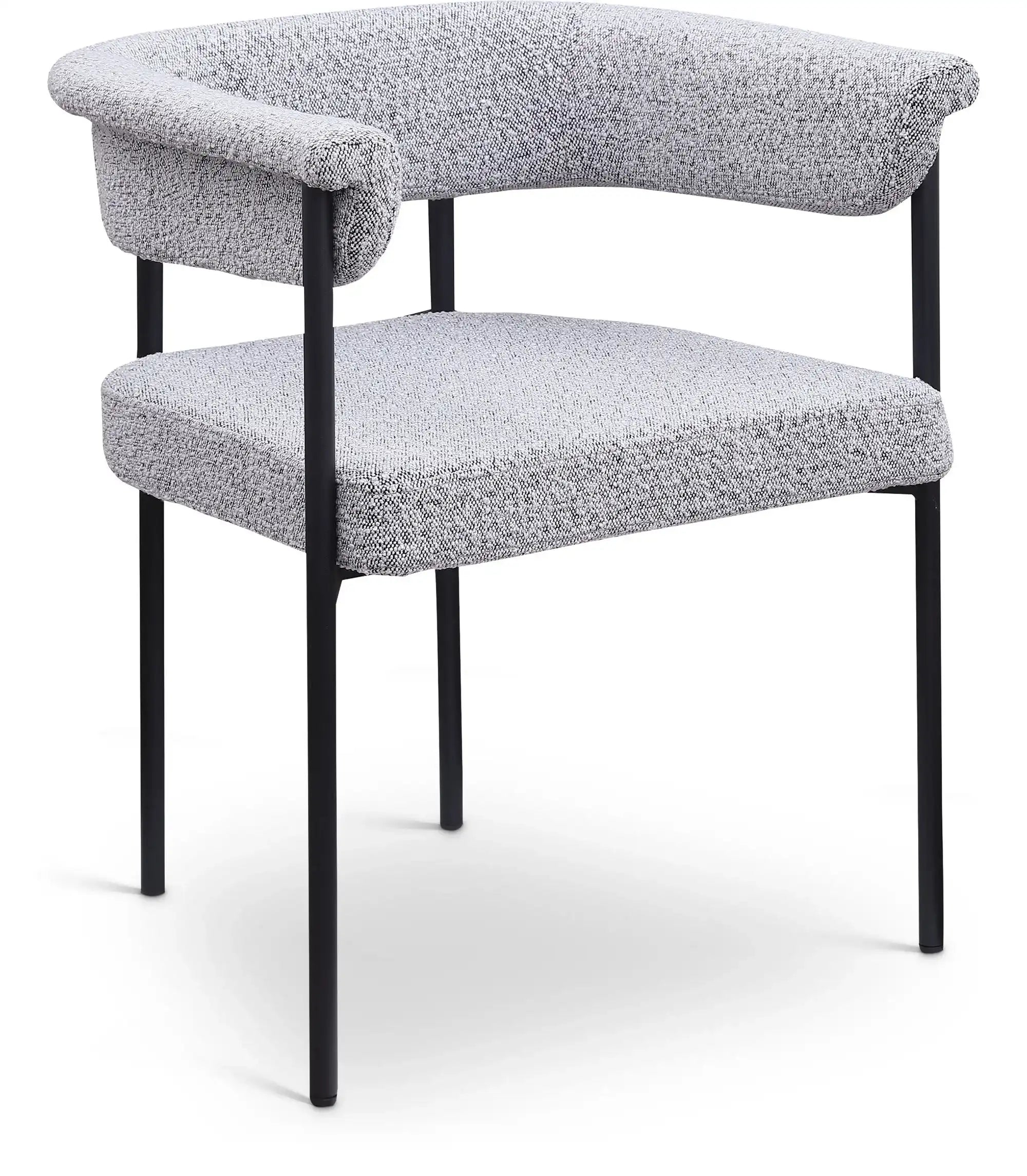 Malin - Boucle Dining Chair (Set of 2) - Best Buy Furniture
