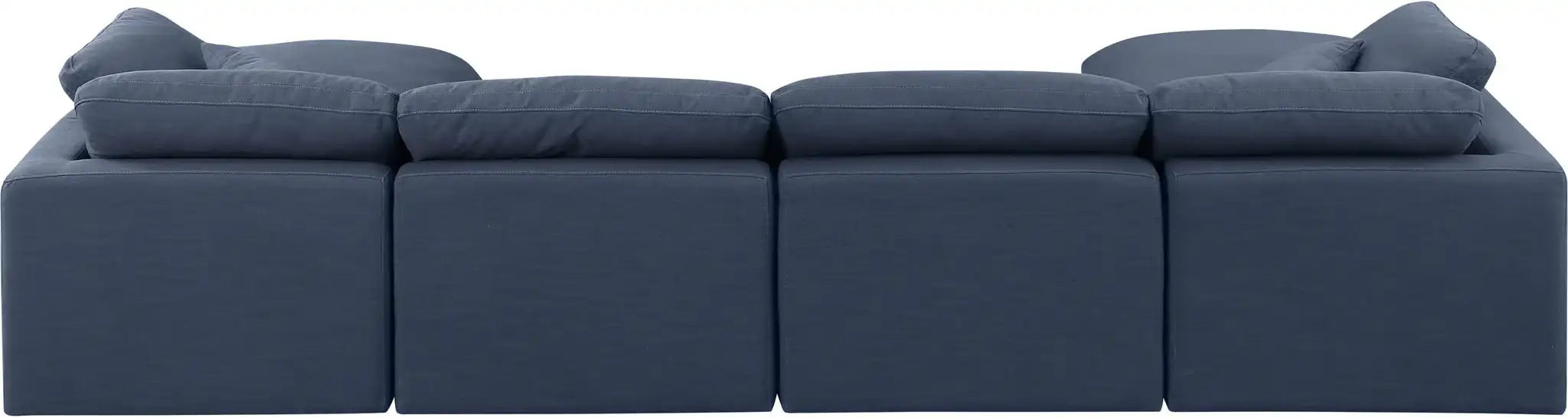 Indulge - Linen 6 Piece Modular Double Chaise Sectional