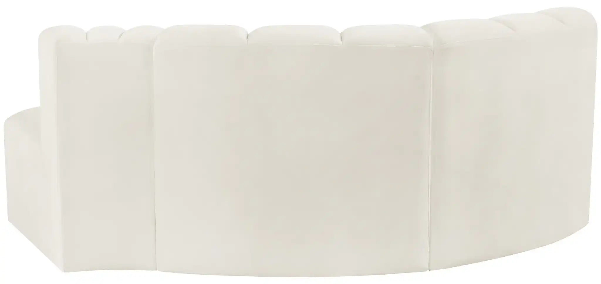 Arc - Velvet 3 Piece Modular L-Shaped Sofa